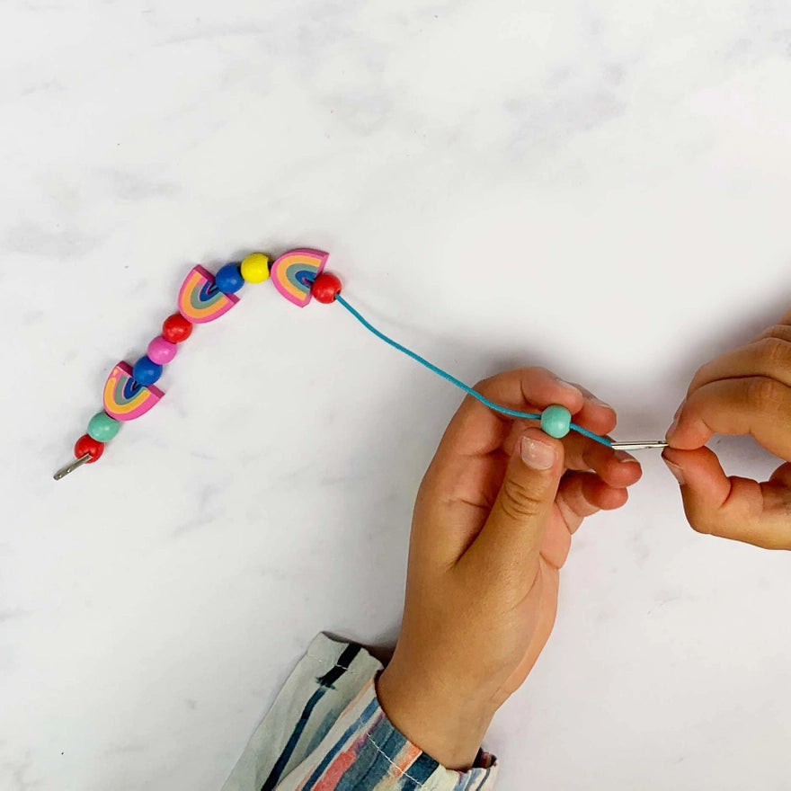 Rainbow &amp; Flower Bracelet Making Kit