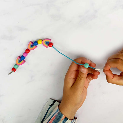 Rainbow &amp; Flower Bracelet Making Kit