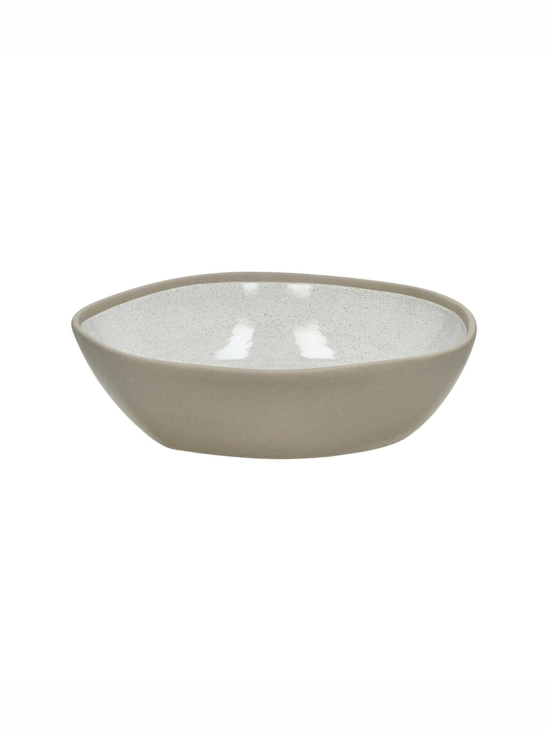 Primeval Porcelain Soup Bowl - Light Grey