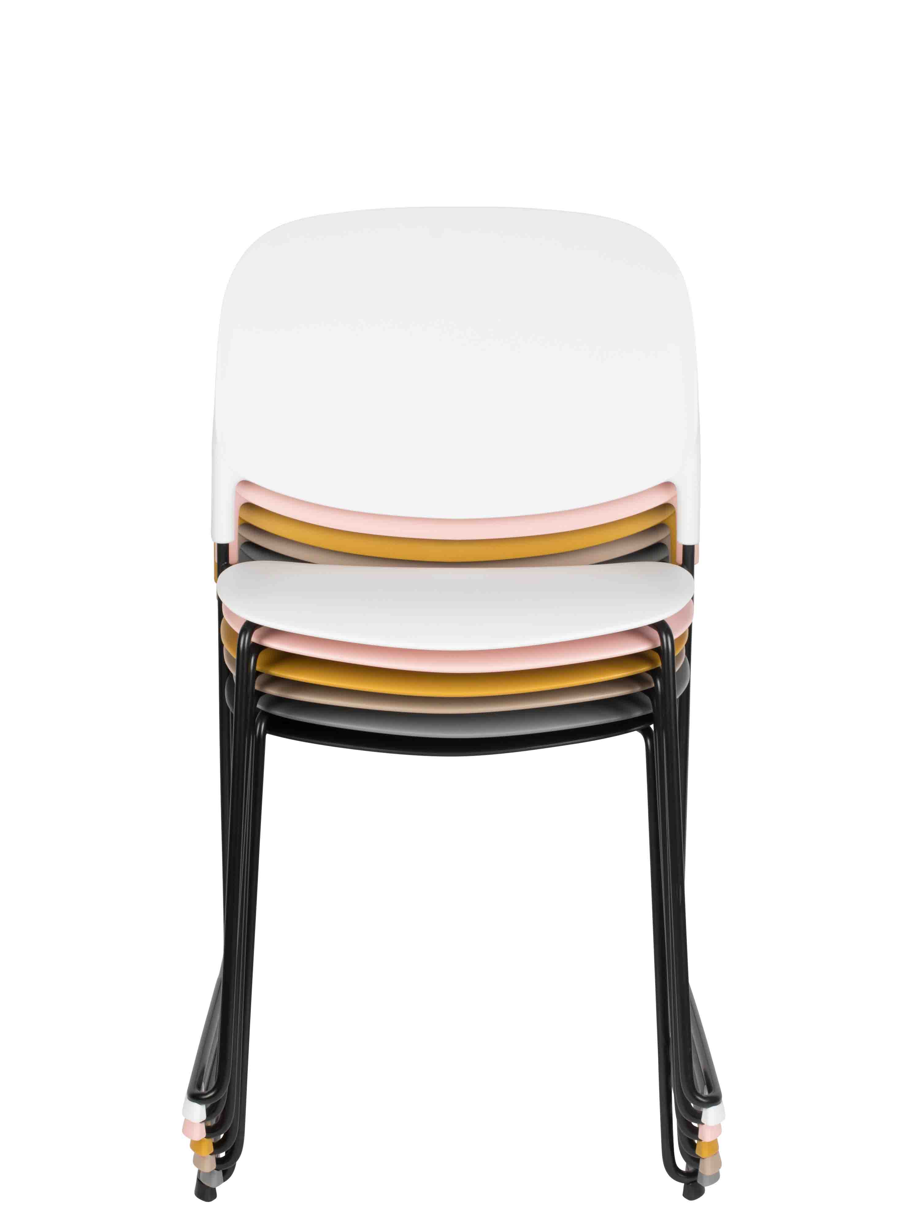 Stacks Dining Chair (set of 4) - 5 Colour options