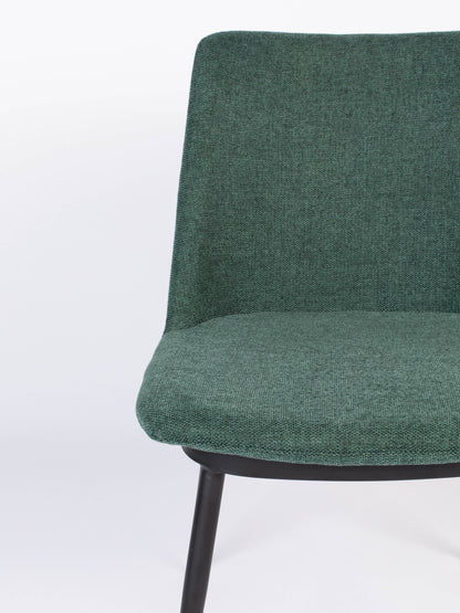 Lionel Dark Green Dining Chair