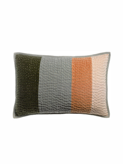 Elise Velvet Cushion - Patterned -