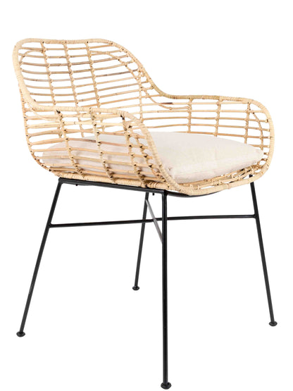 Tiger Rattan Dining Chair