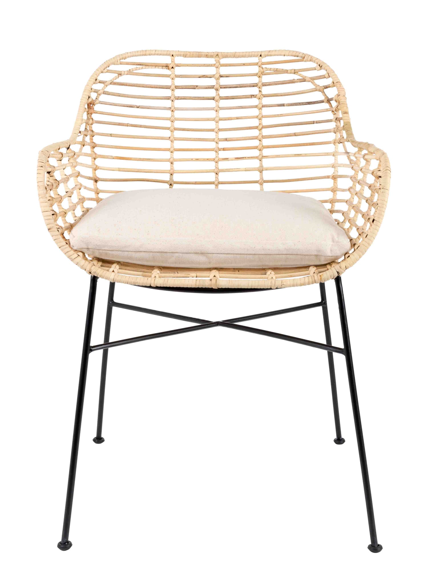 Tiger Rattan Dining Chair