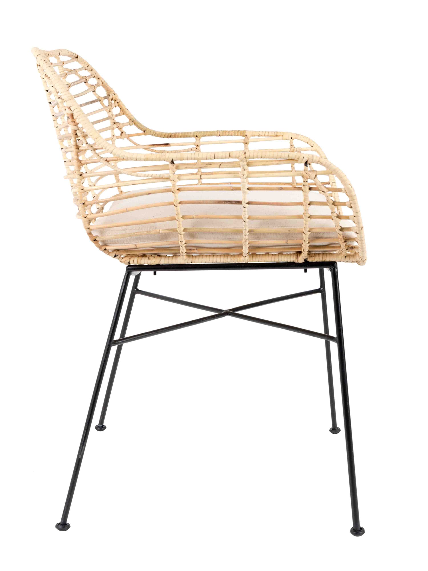 Tiger Rattan Dining Chair