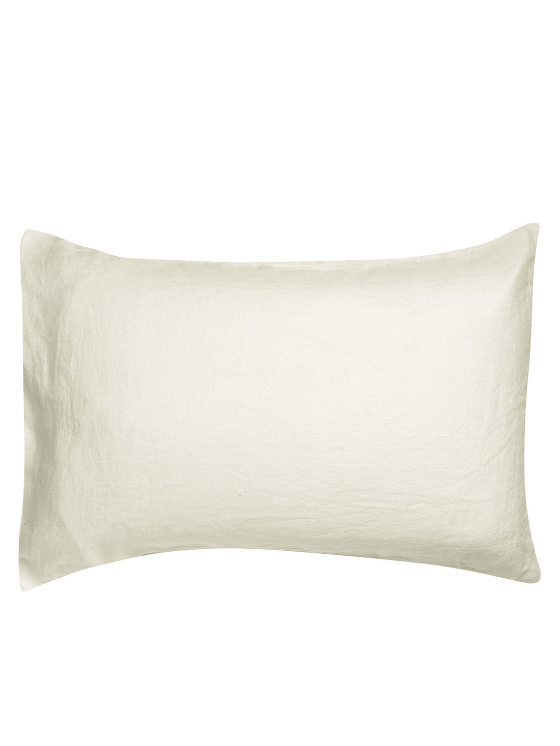 Zeff Stonewashed Linen Pillowcase Pair - Chalk