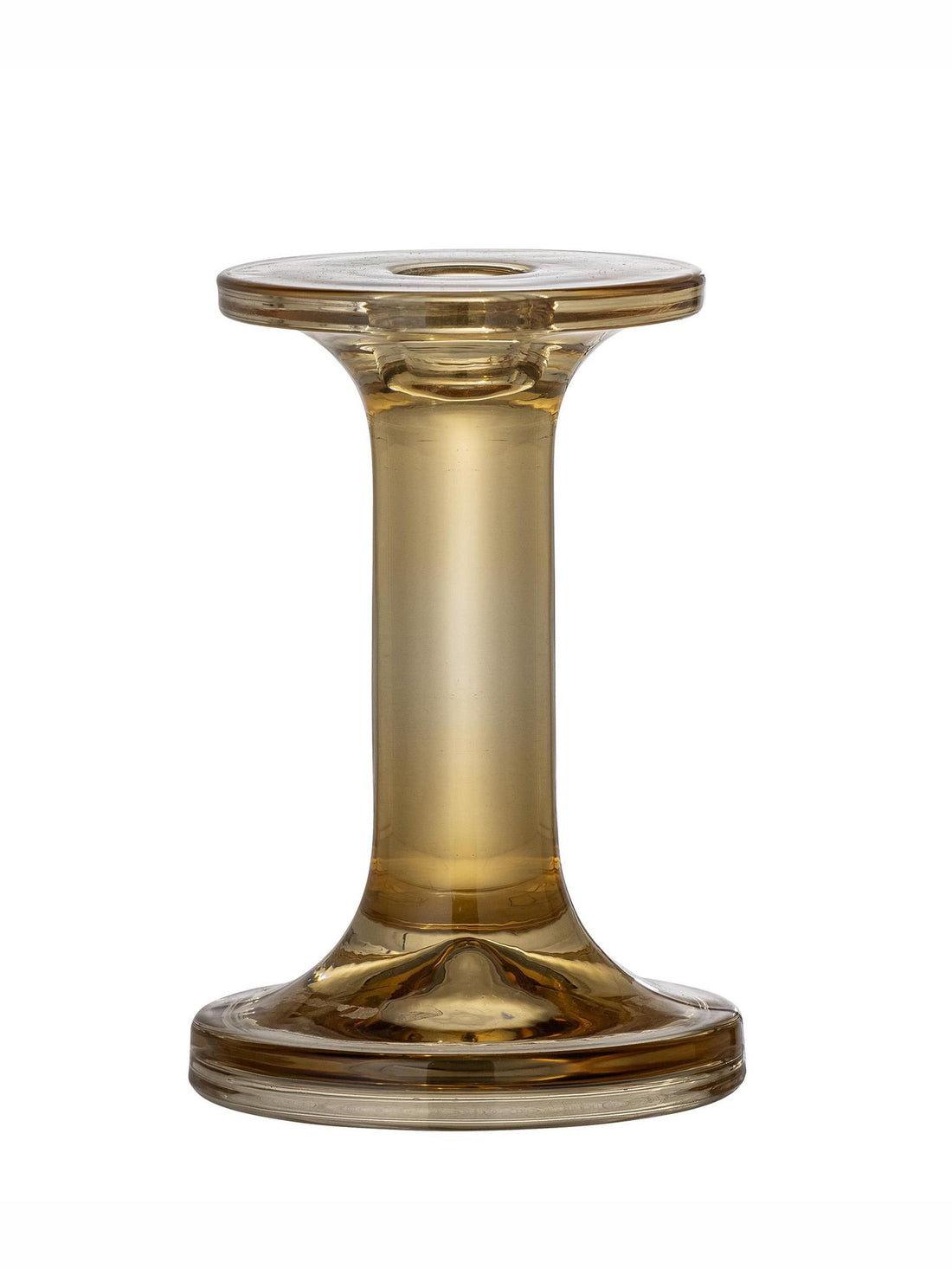 Jamey Candle Holder - Brown - Glass - 2 Sizes Available