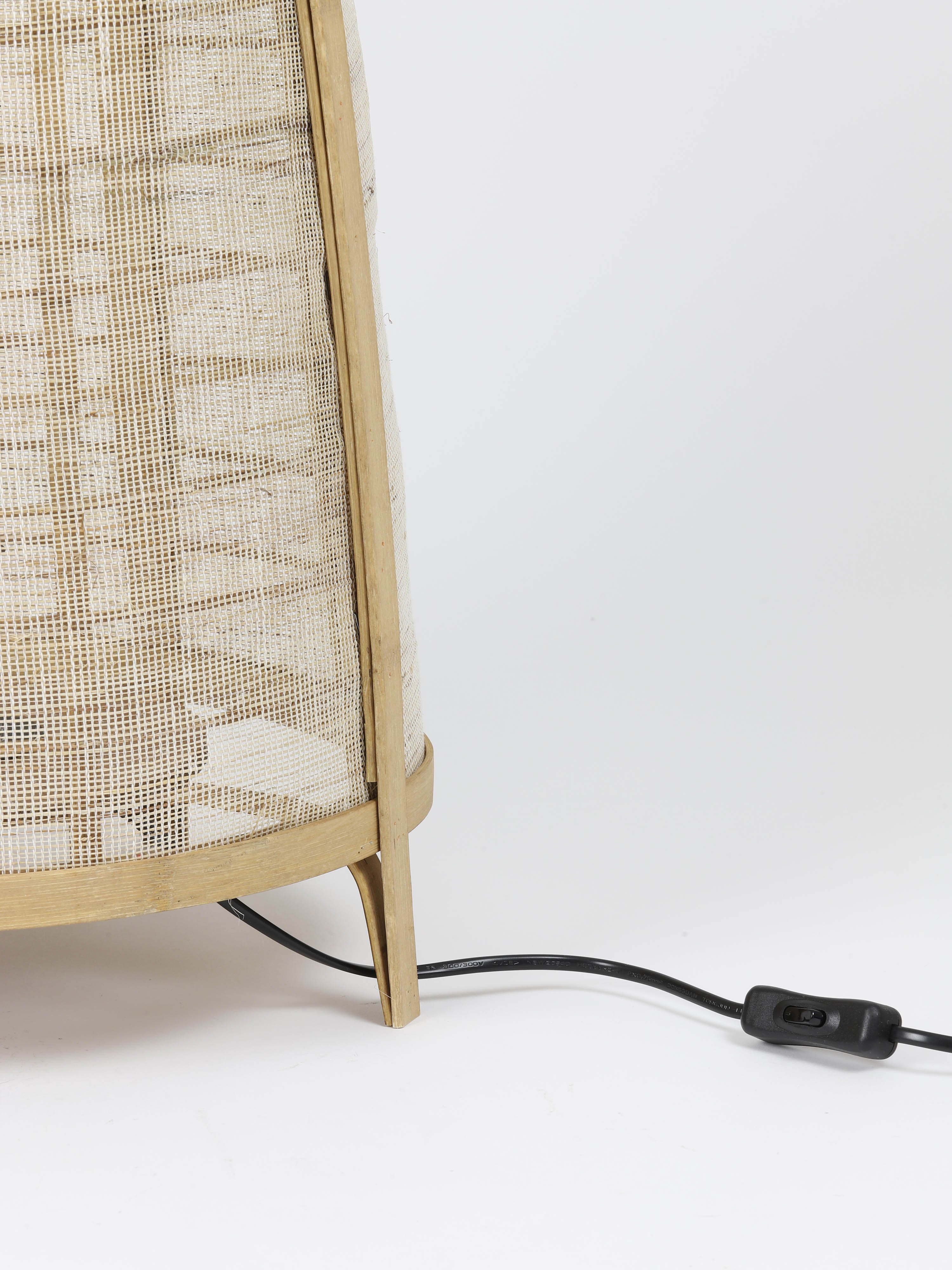 Jacinto Natural Linen Table Lamp