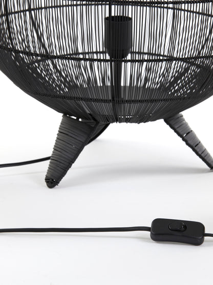 Yumi Black Table Lamp - 2 Sizes Available