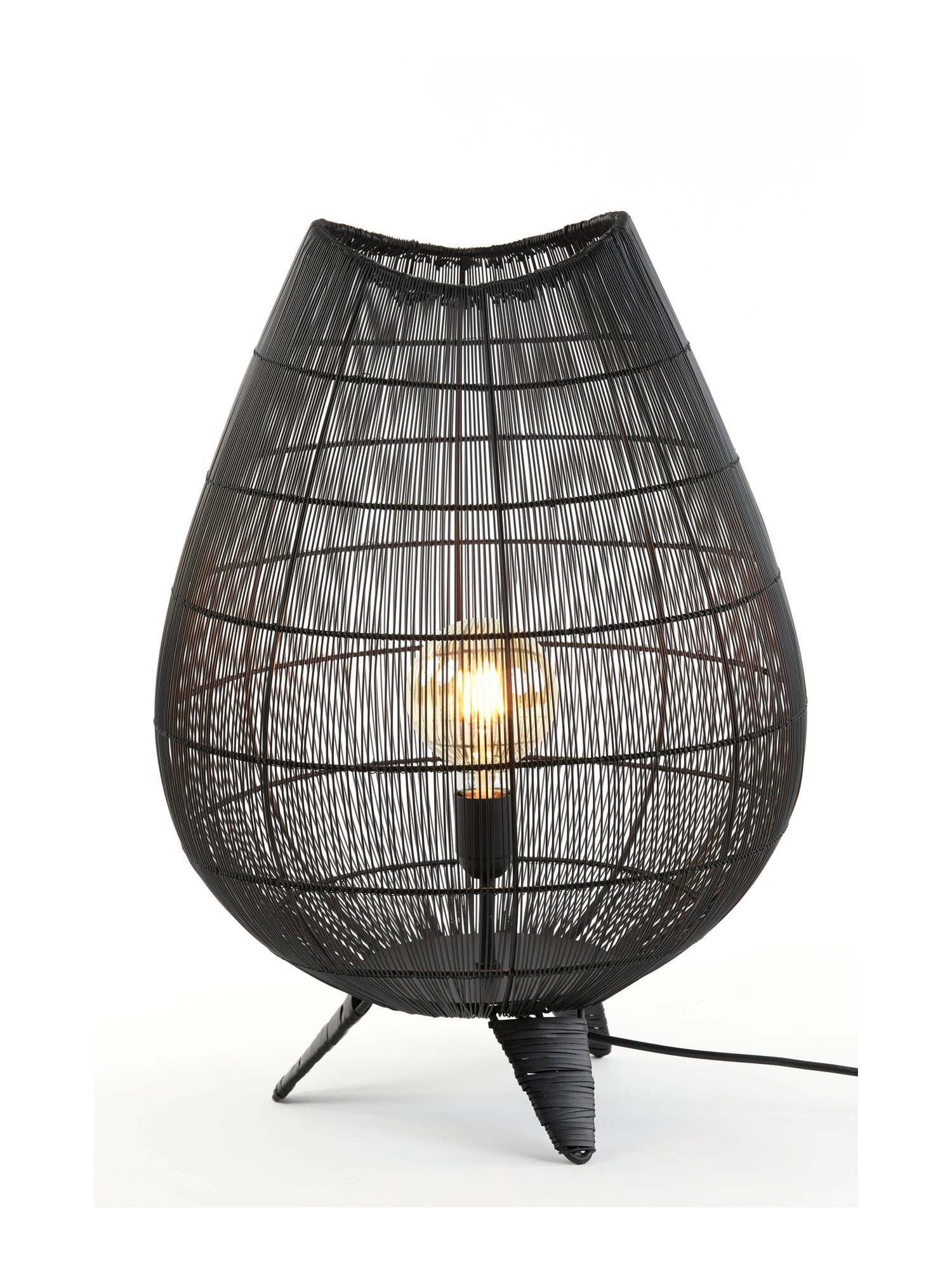 Yumi Black Table Lamp - 2 Sizes Available