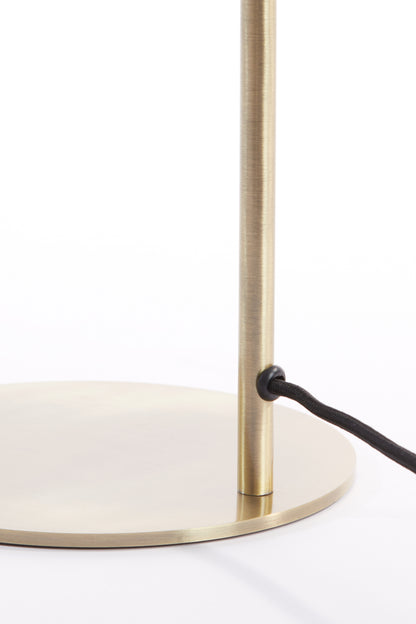 Solna Table Lamp - Antique Bronze &amp; Smoked Glass