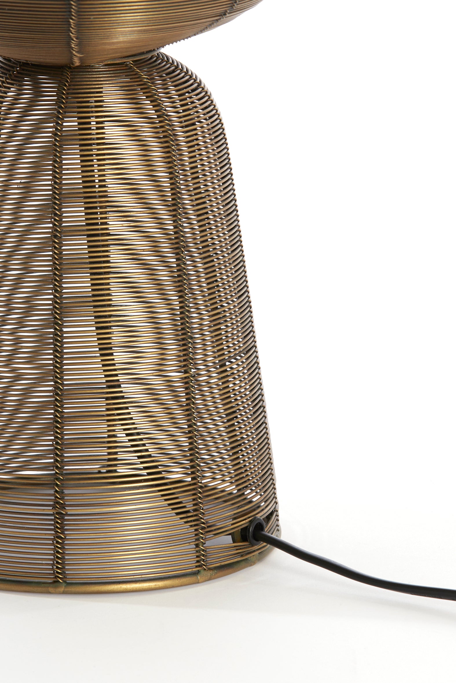 Tivoli Brass Wire Table Lamp