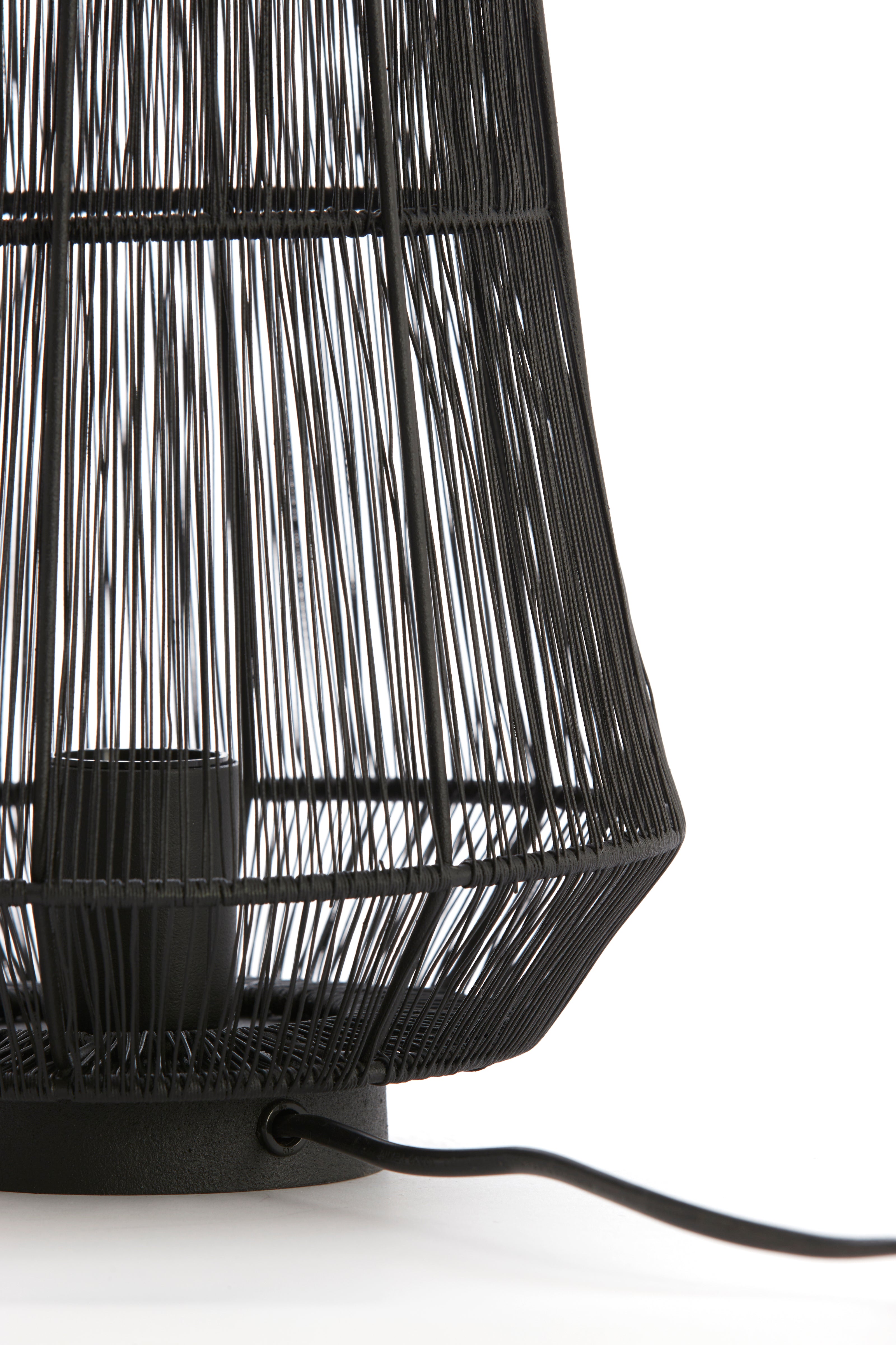 Catania Black Table Lamp