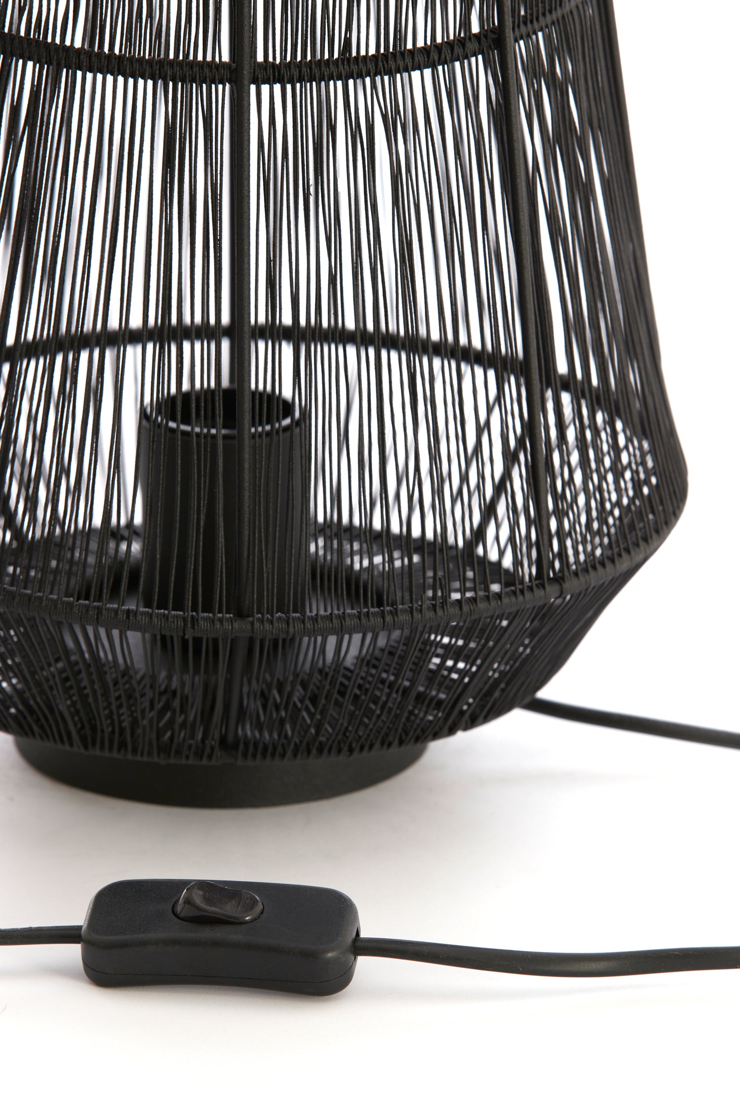 Catania Black Table Lamp