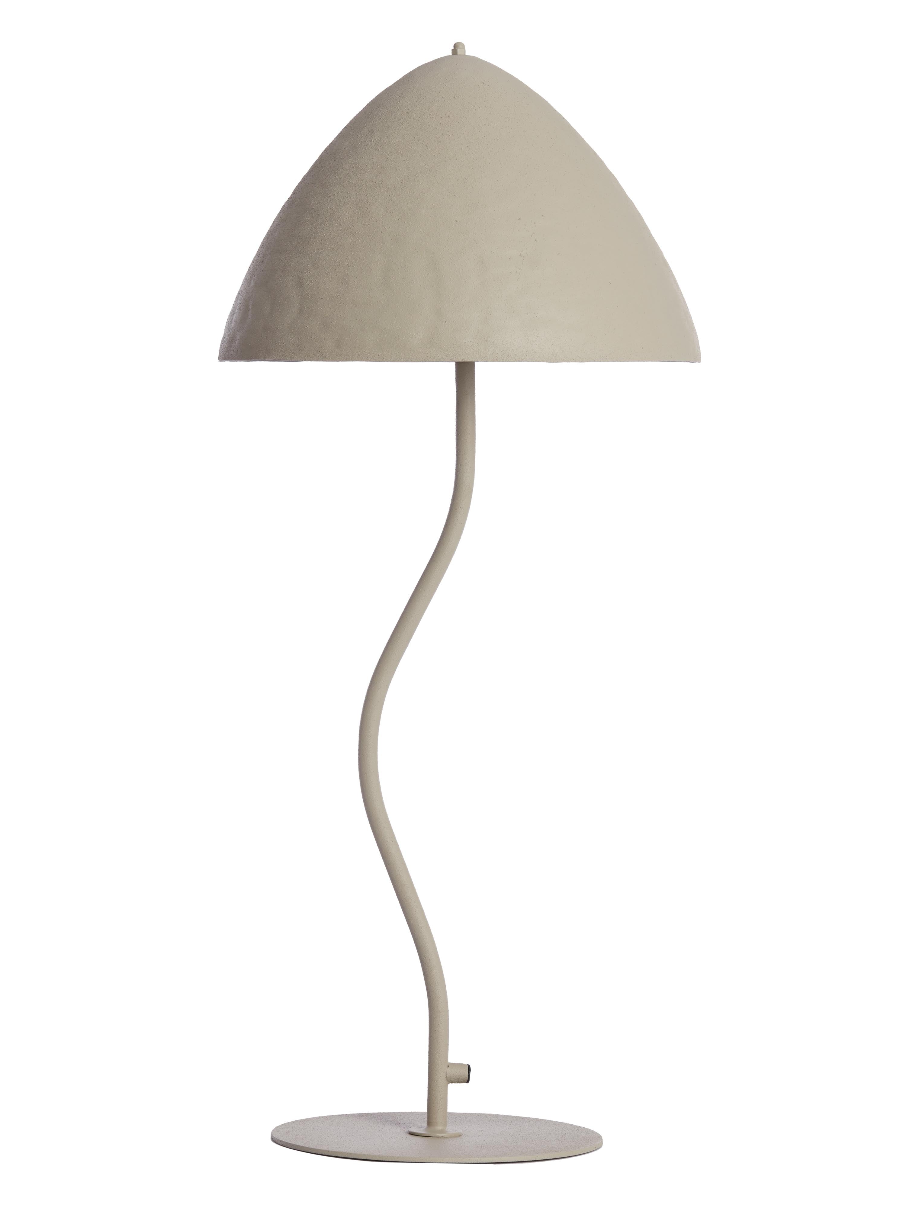 Elimo Light Grey Table Lamp - 2 Sizes Available