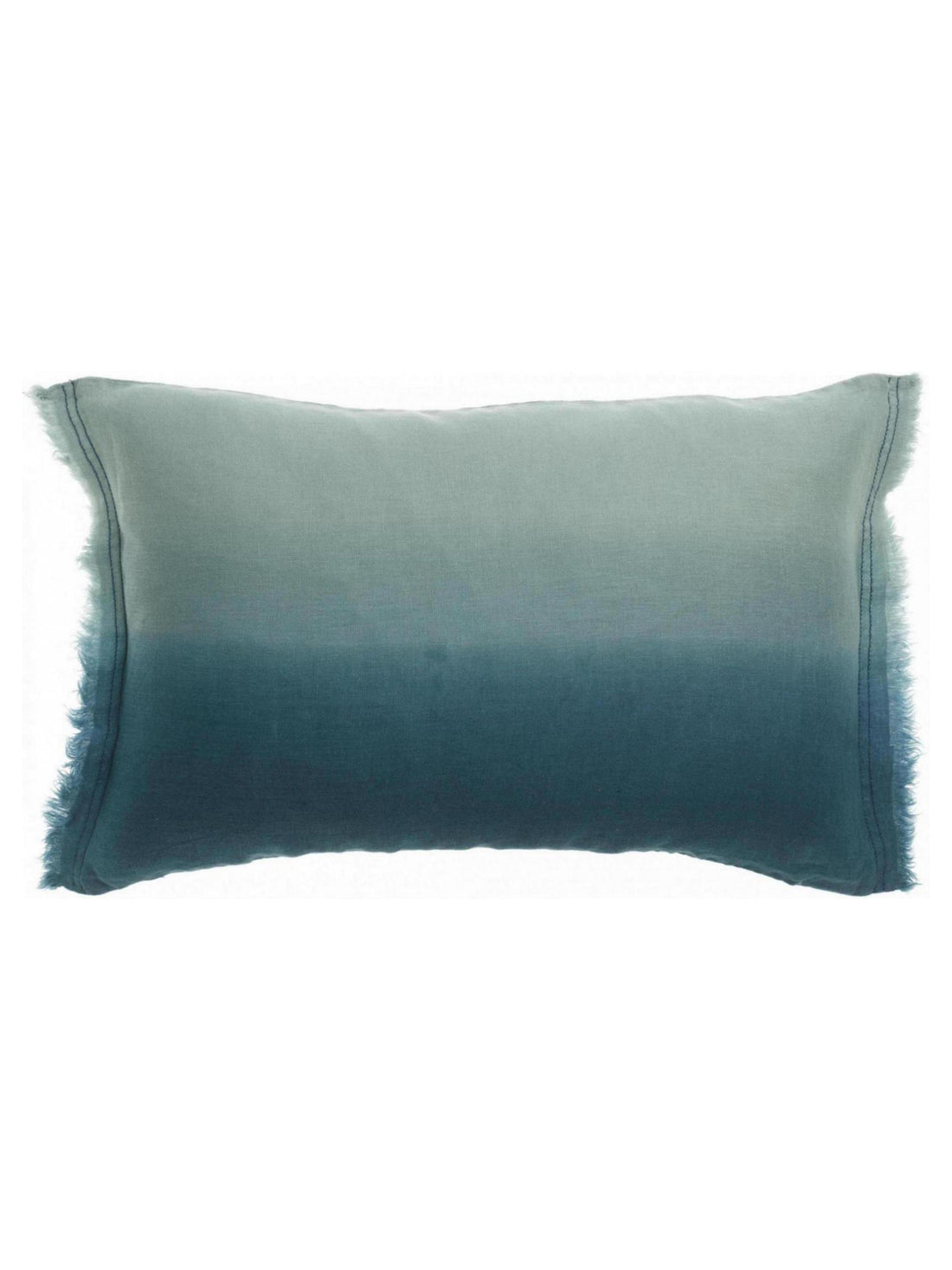 Zeff Shade Linen 30x50cm Cushion - Indigo