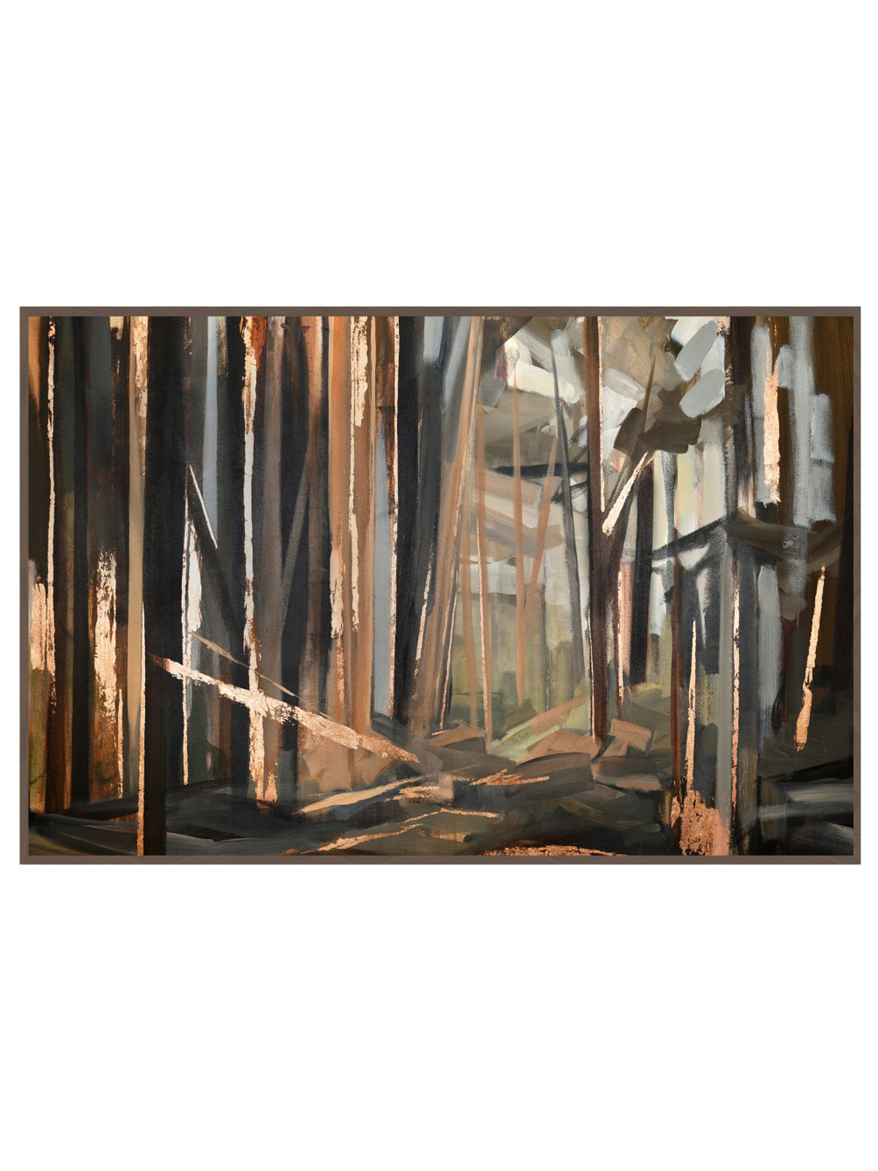 Copper Woods Wall Art - 152.5x102x4cm