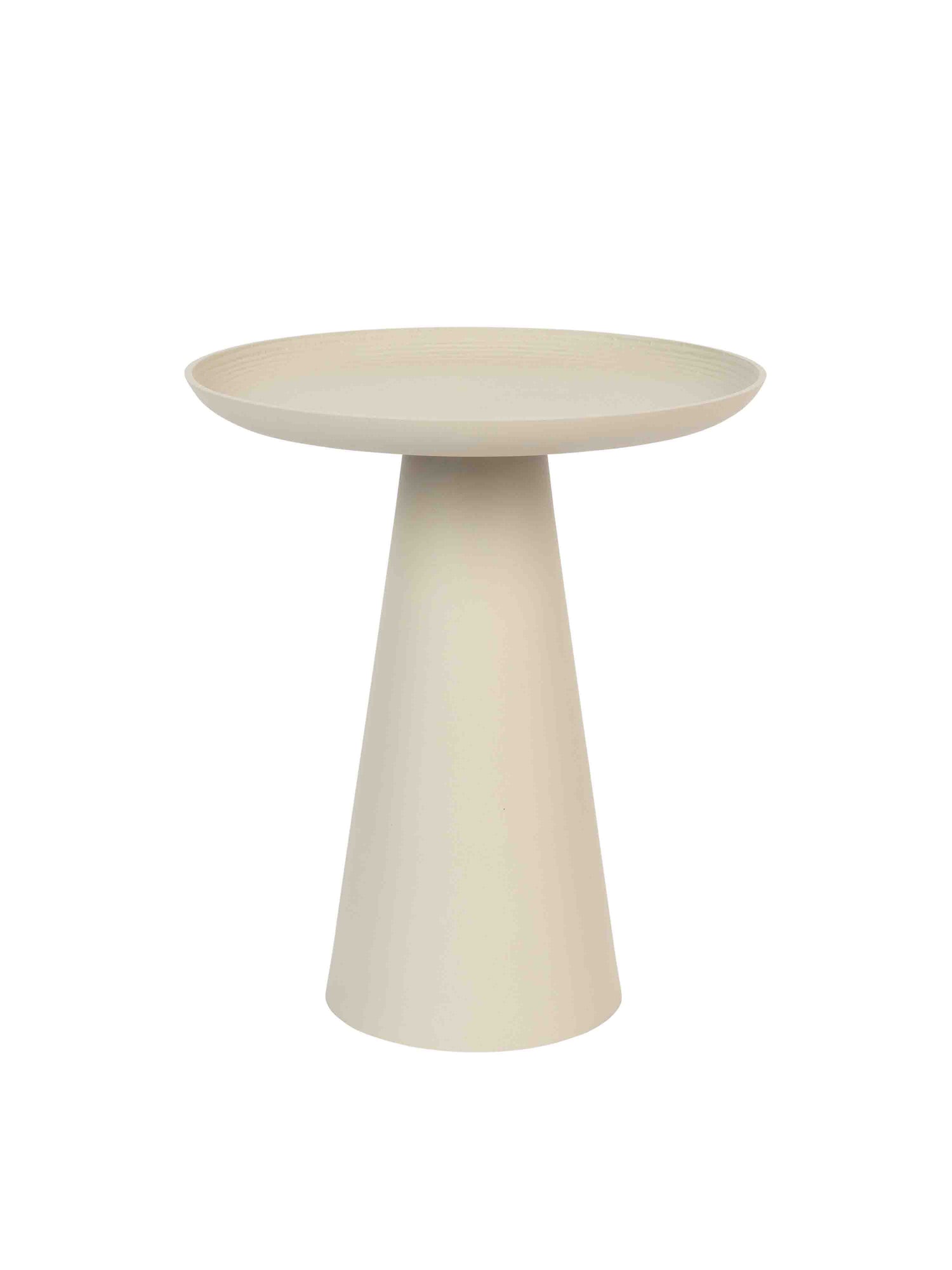 Ringar Round Side Table Ivory - Large