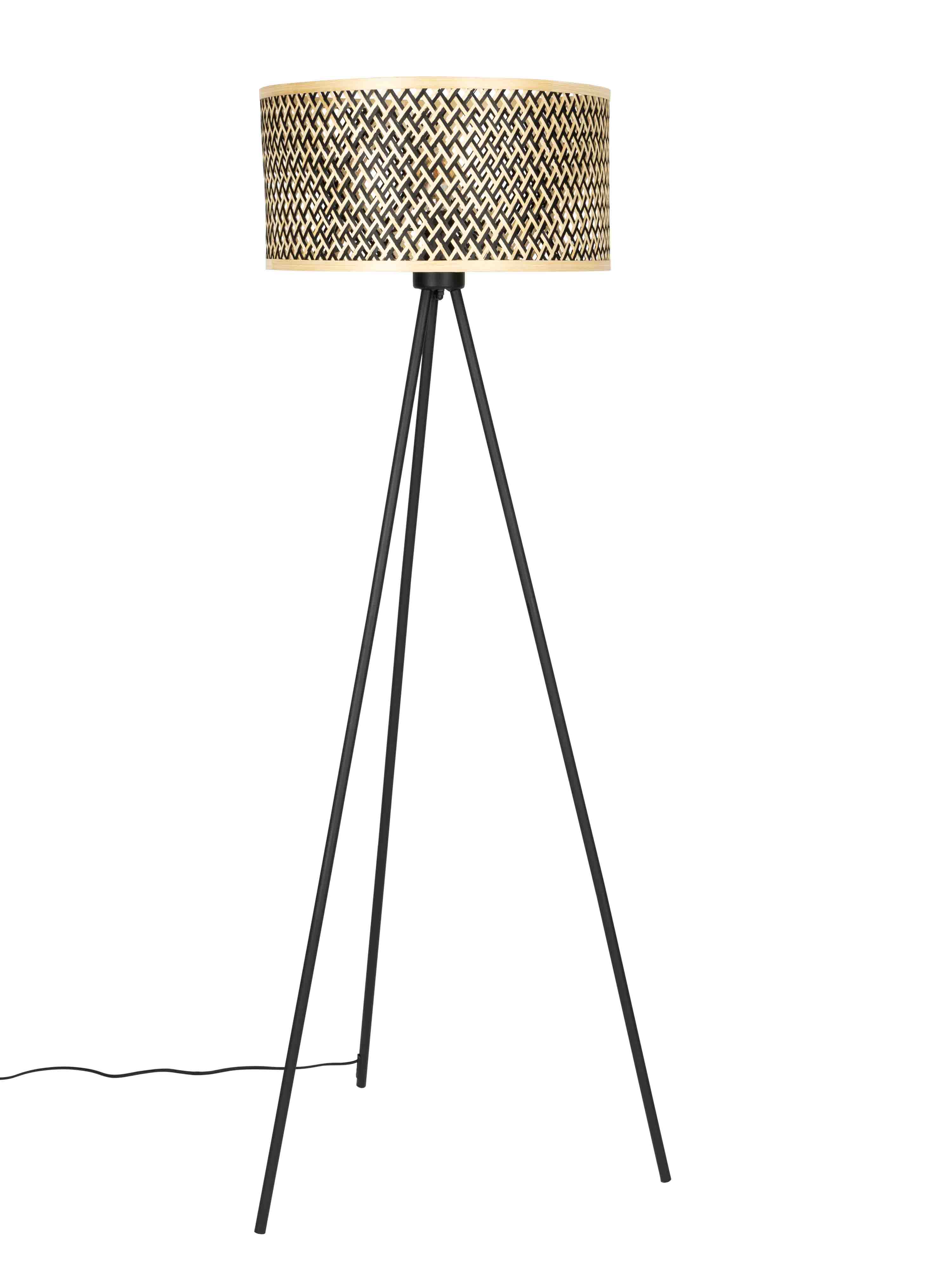 Isla Bamboo Floor Lamp