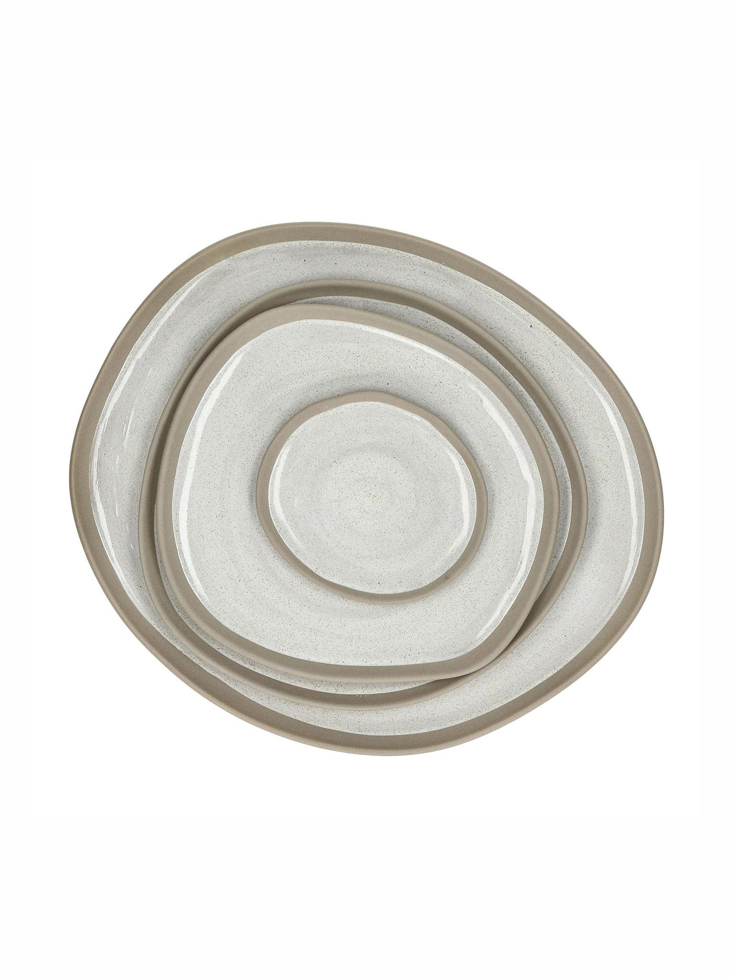 Primeval - Porcelain Cereal Bowl - Light Grey