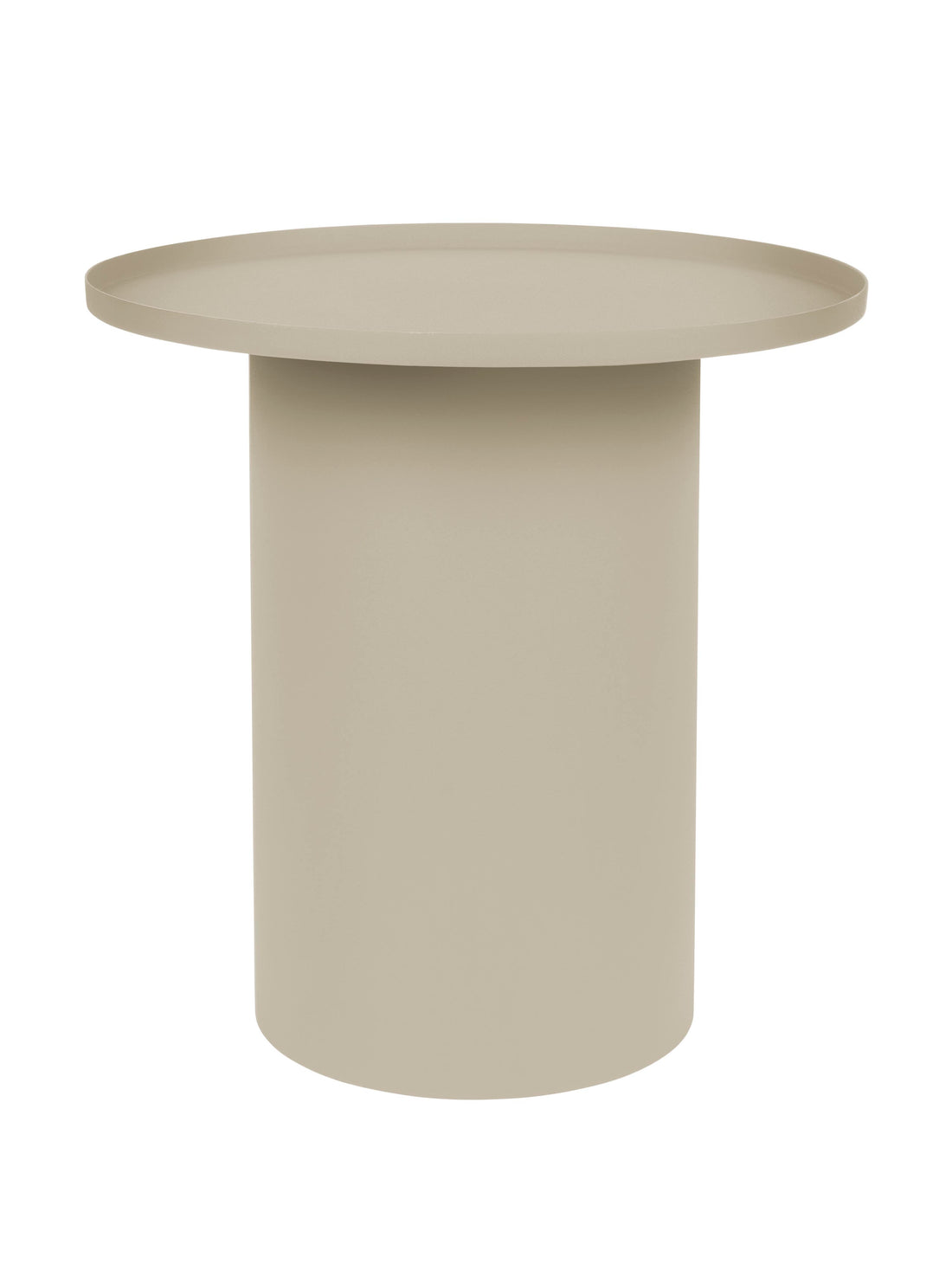 Sverre Round Side Table - Ivory