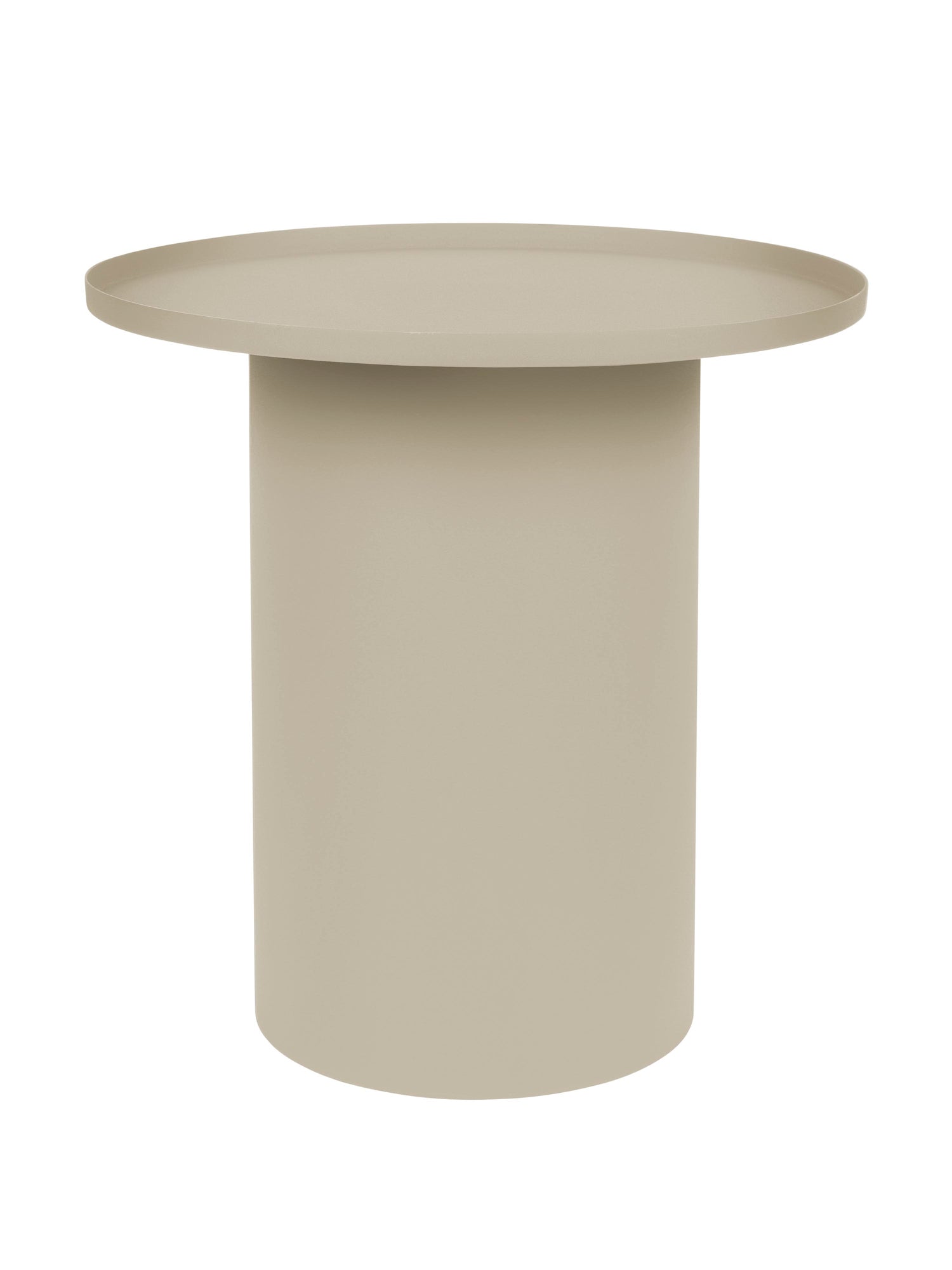 Sverre Round Side Table - Ivory