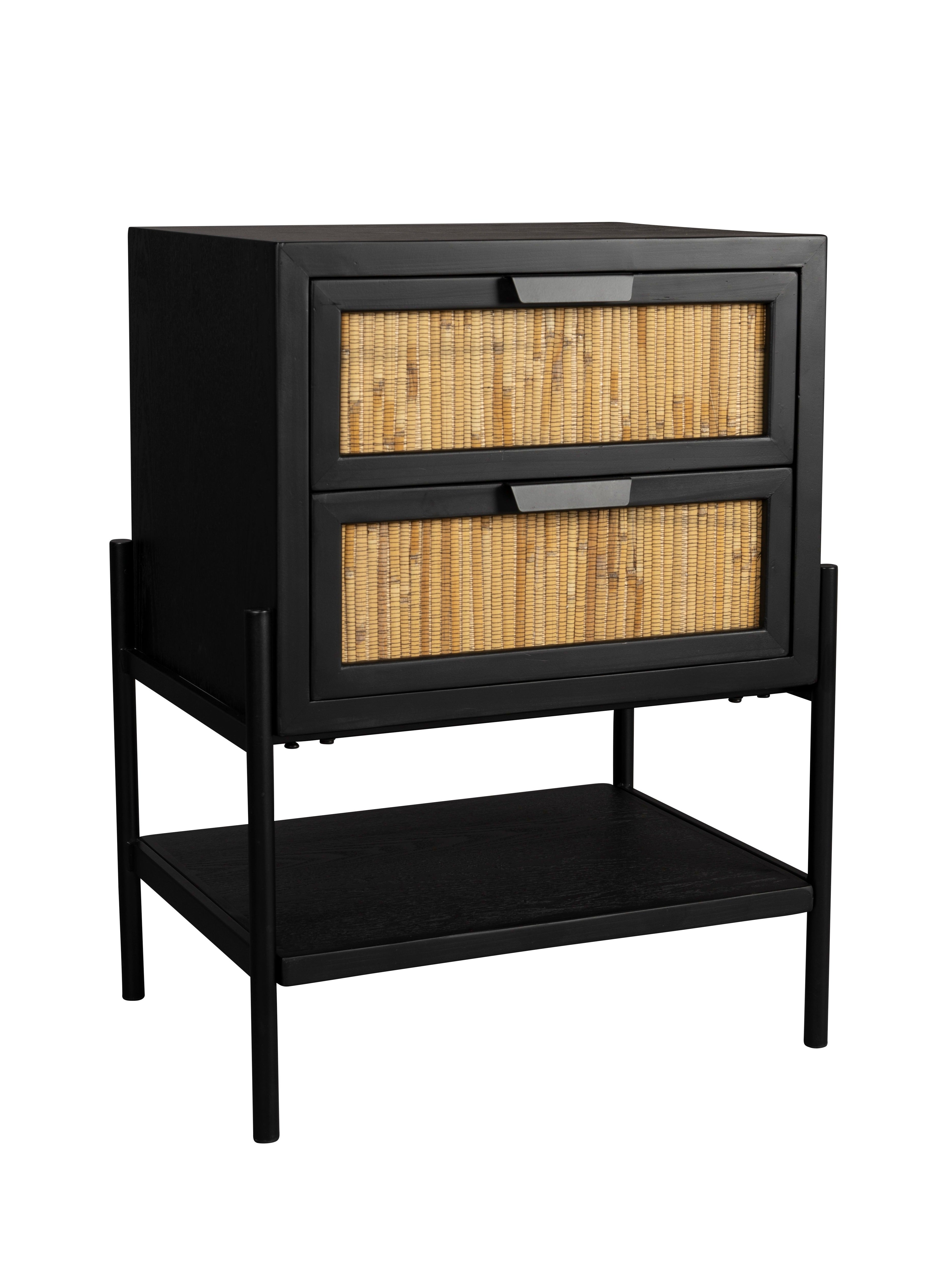 Yasu Side table / Bedstand - Black