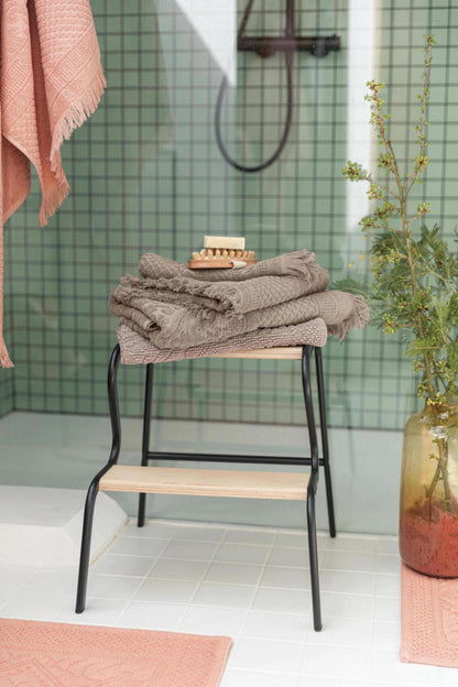 Enzo Bath Mat in Chamois - 2 Sizes Available