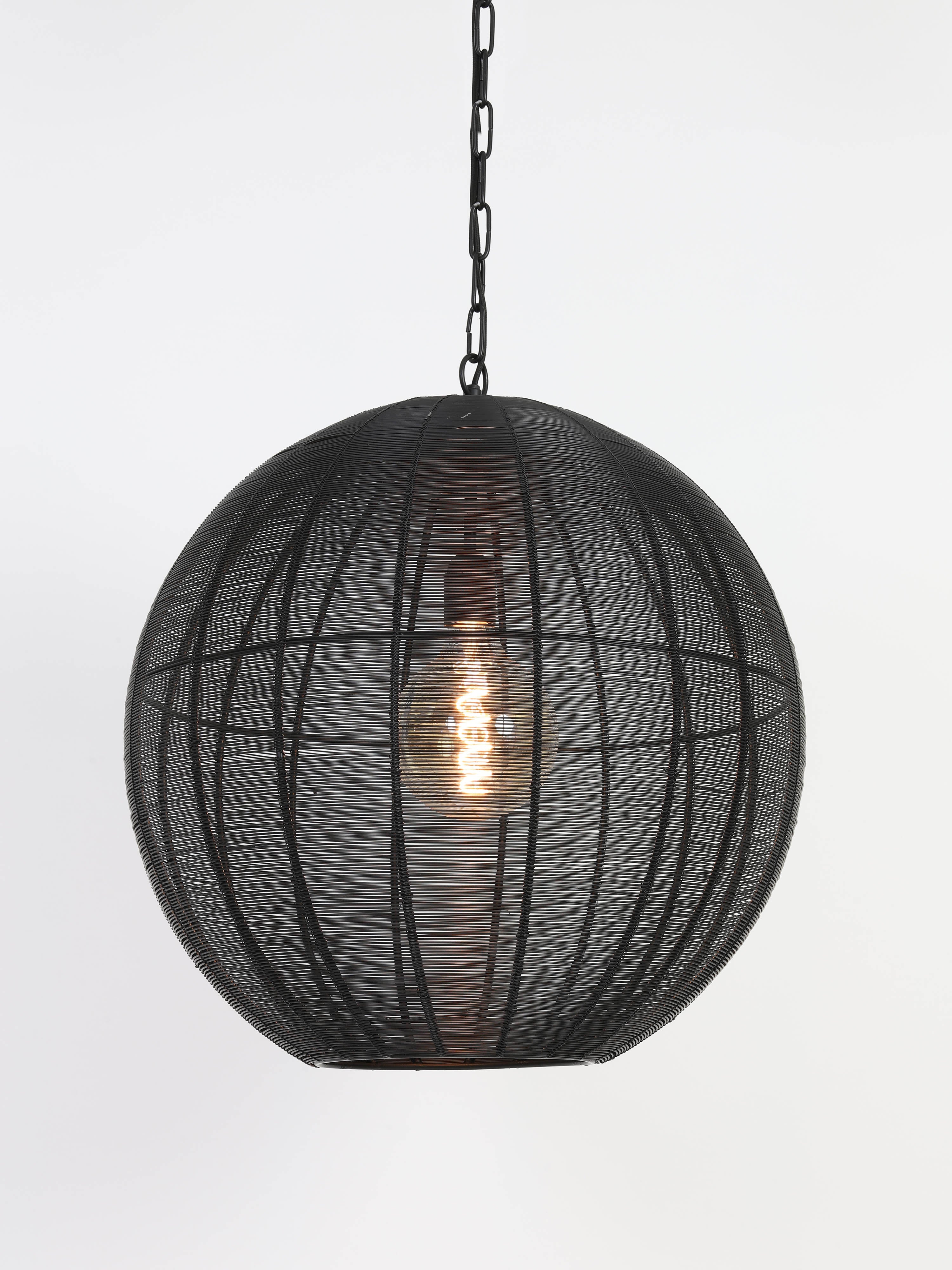 Amarah Black Pendant Light - 3 Sizes Available