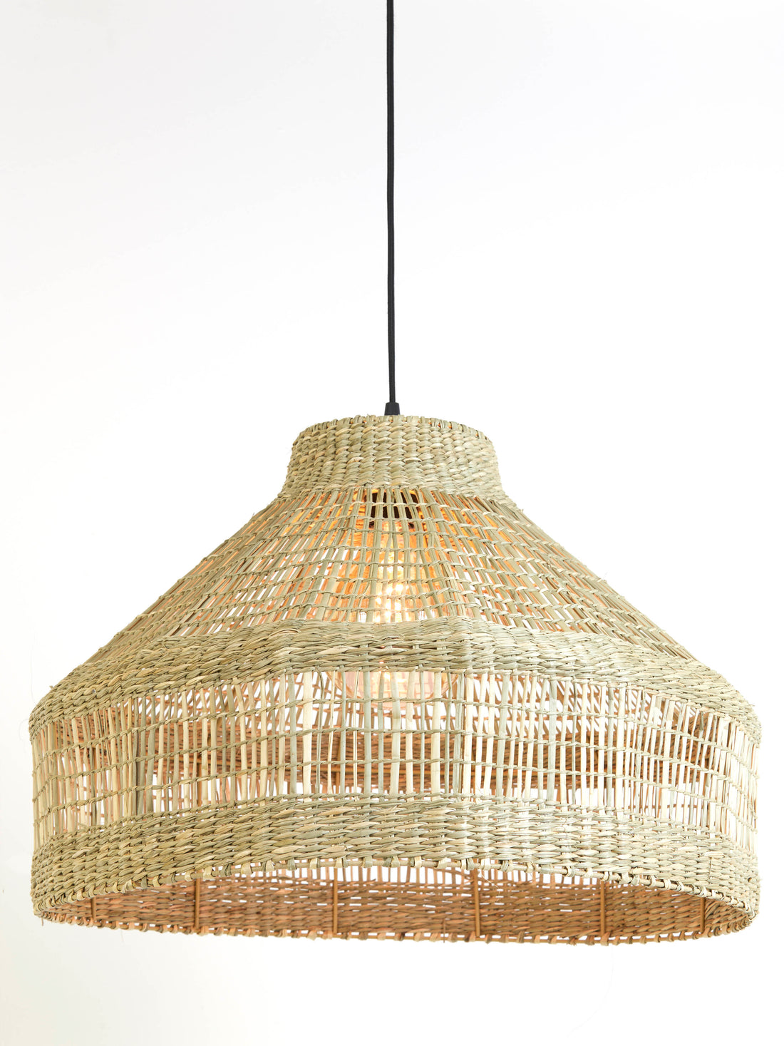 Latika Seagrass Hanging Lamp - Large