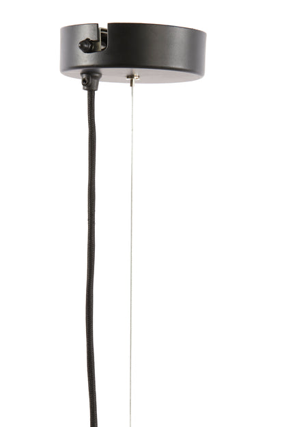 Agaro Hanging Lamp in Black Jute - 2 Sizes Available