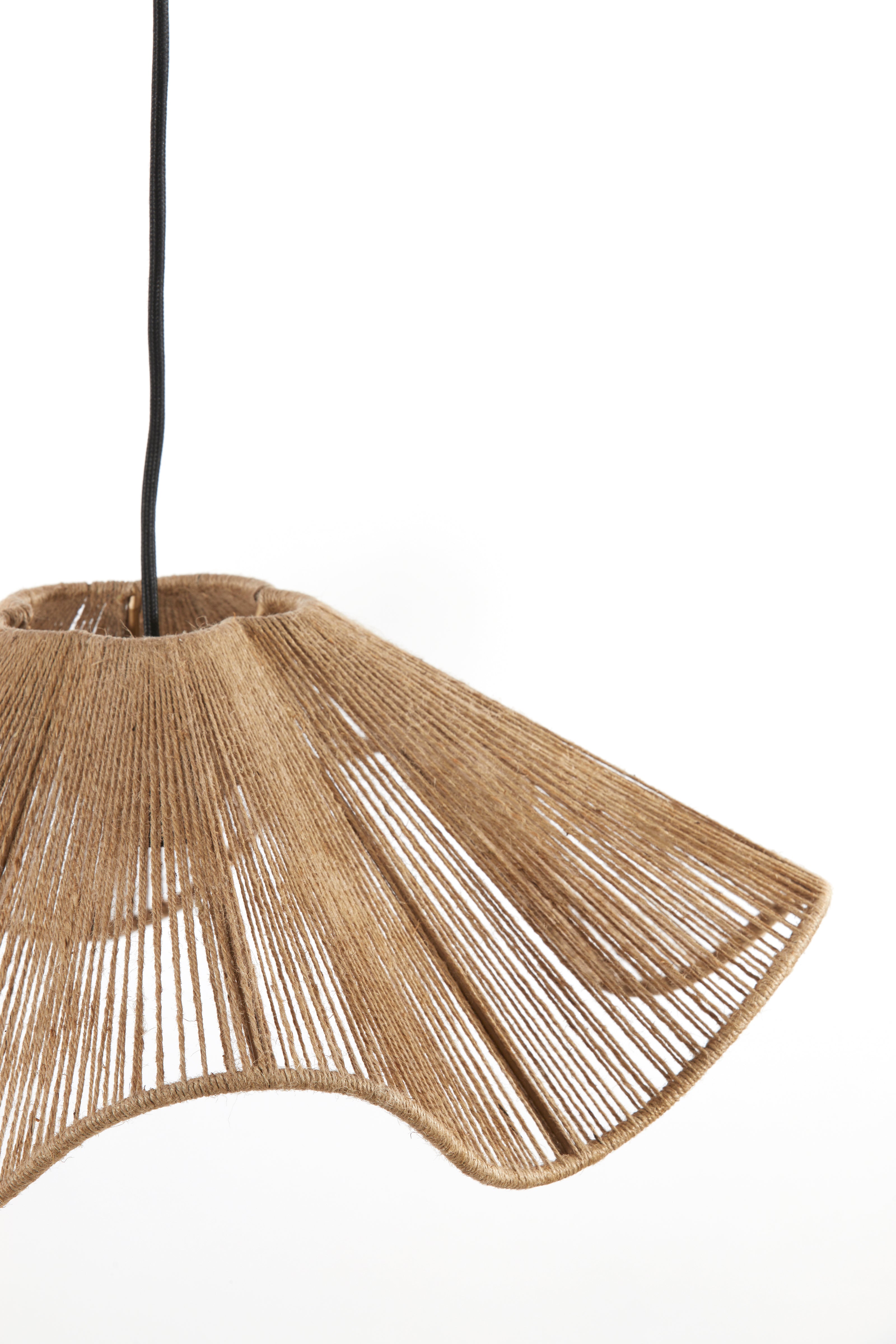 Fodara Hanging Lamp in Natural Jute