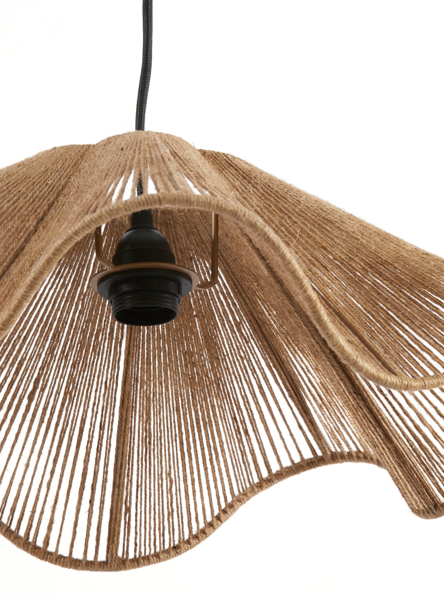 Fodara Hanging Lamp in Natural Jute