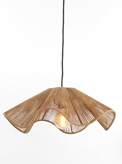 Fodara Hanging Lamp in Natural Jute