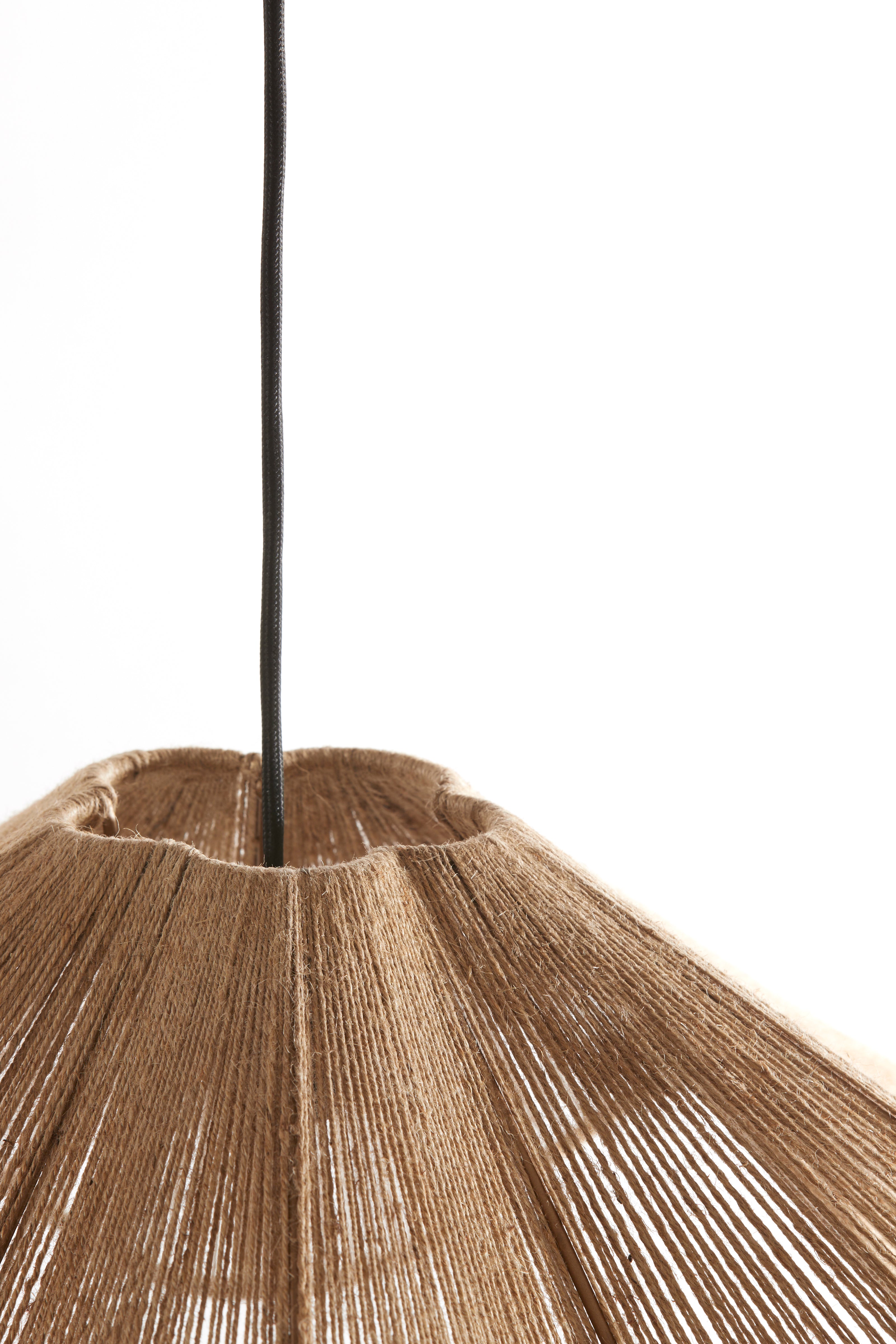 Fodara Hanging Lamp in Natural Jute