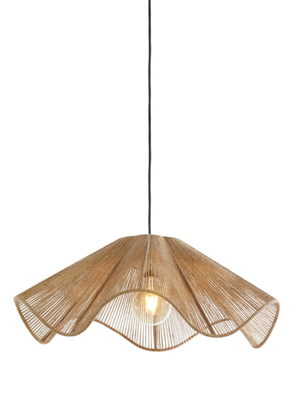 Fodara Hanging Lamp in Natural Jute