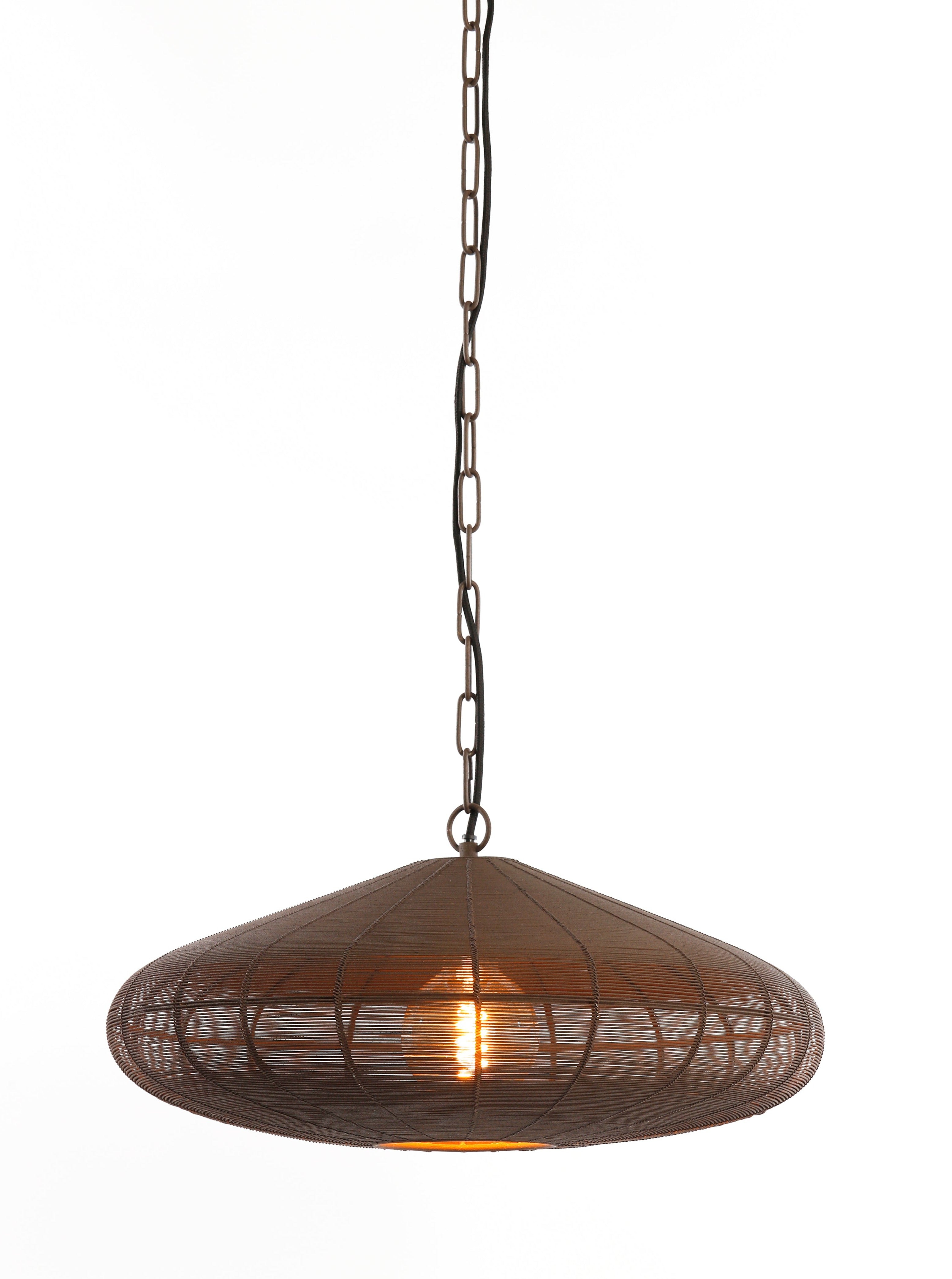 Bahoto Hanging Lamp in Dark Brown - 3 Sizes Available