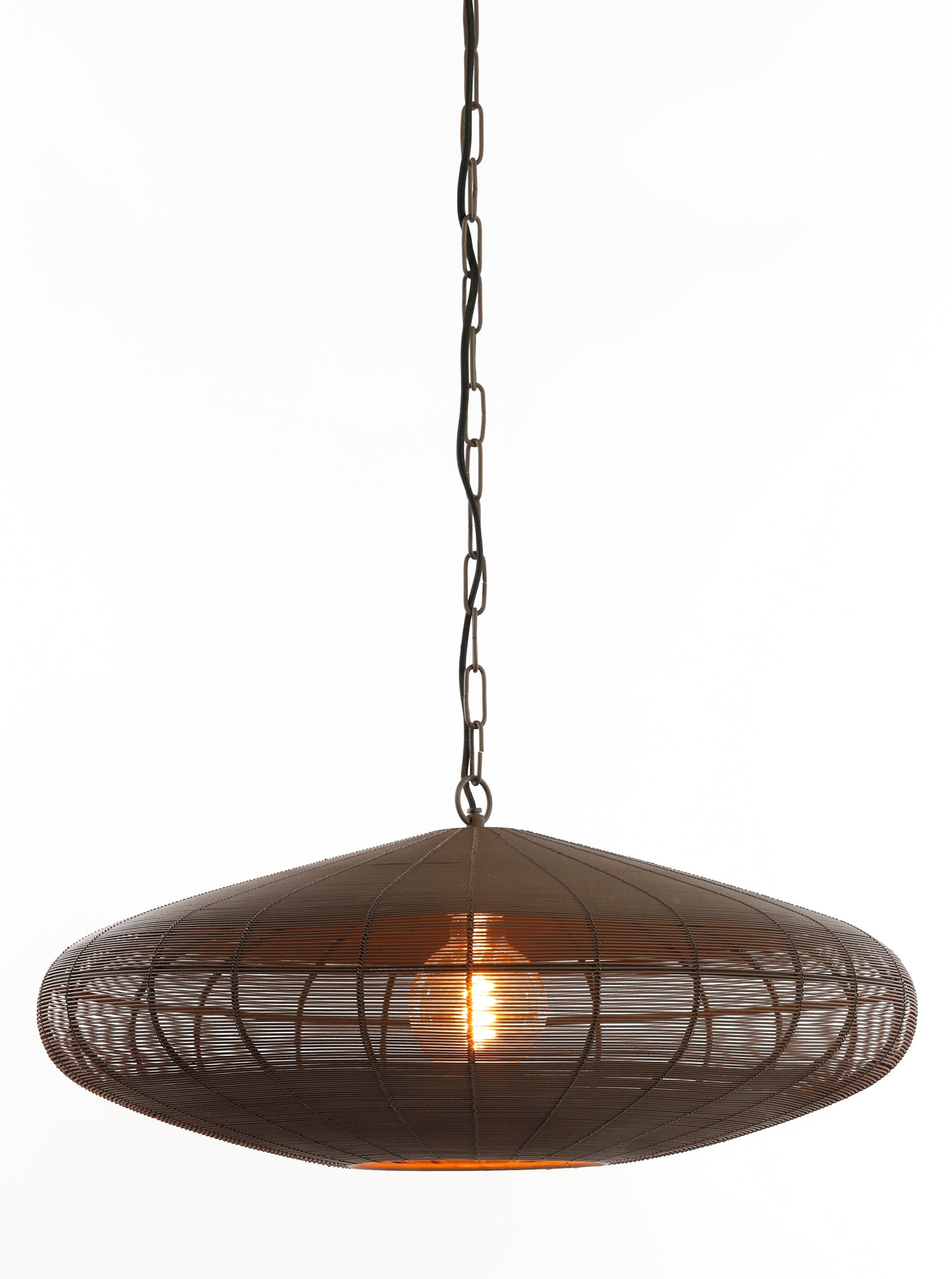 Bahoto Hanging Lamp in Dark Brown - 3 Sizes Available