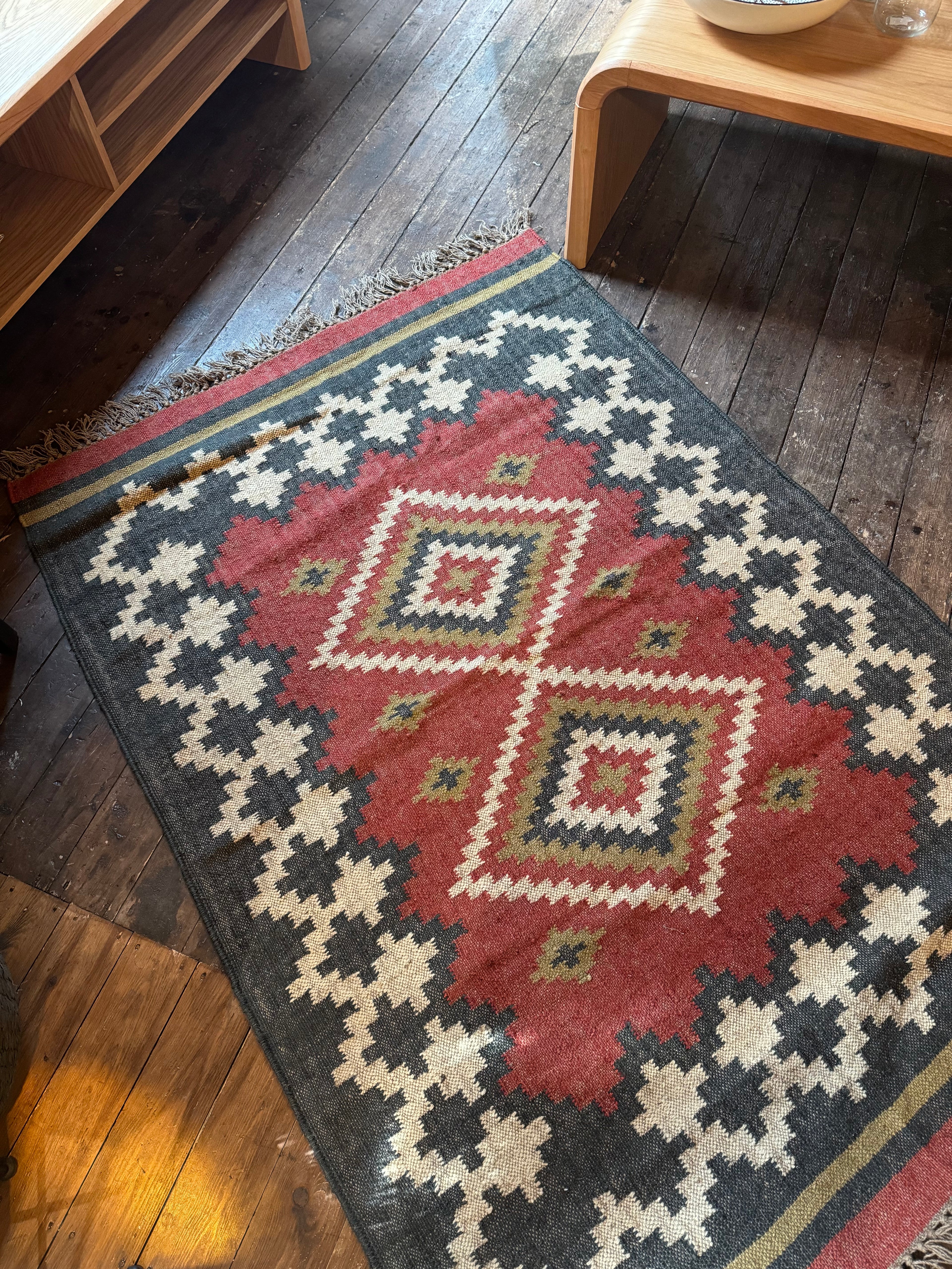 Wool &amp; Jute mix Rug