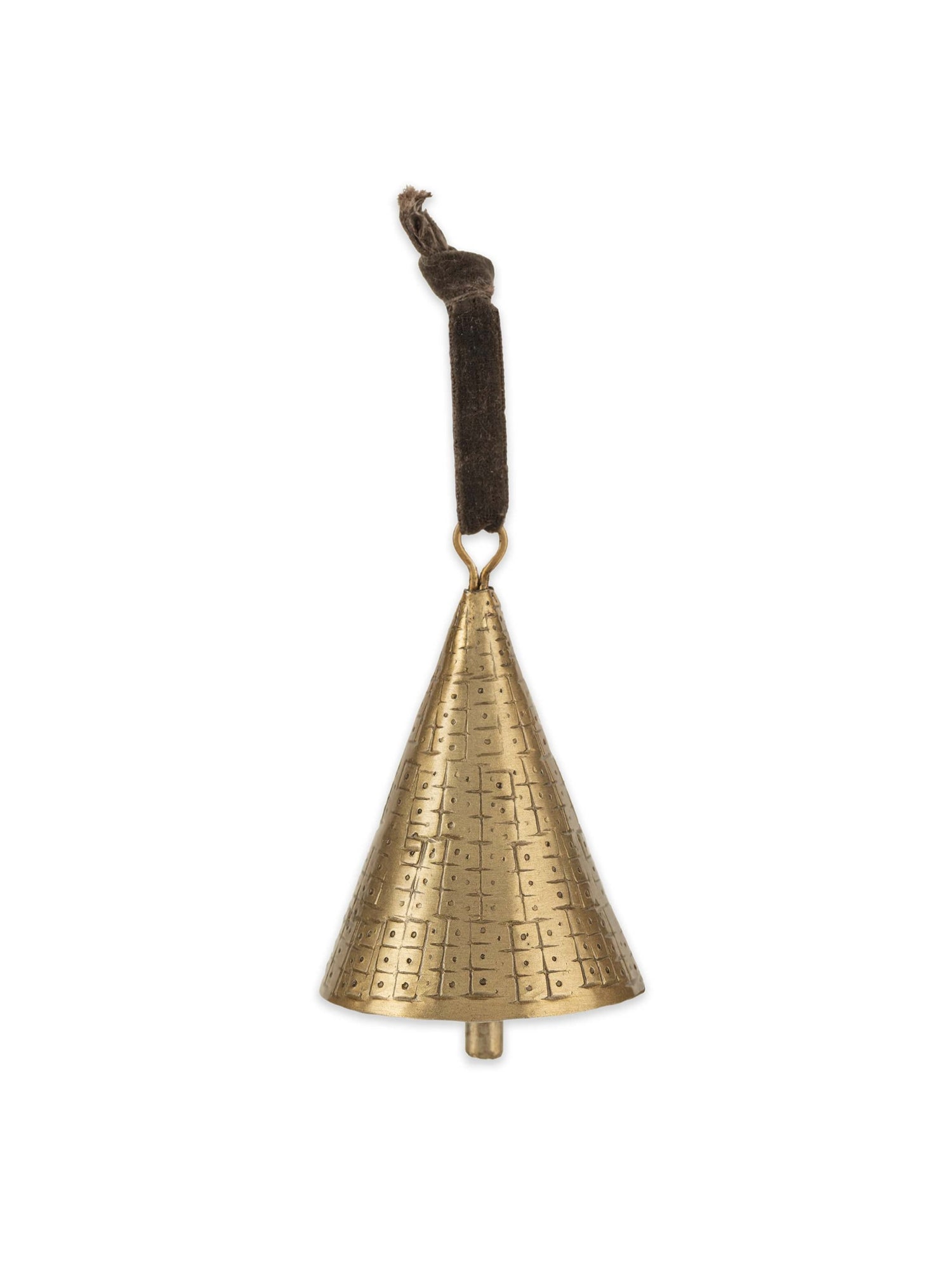 Manya Brass Hammered Metal Bells - 3 Styles Available