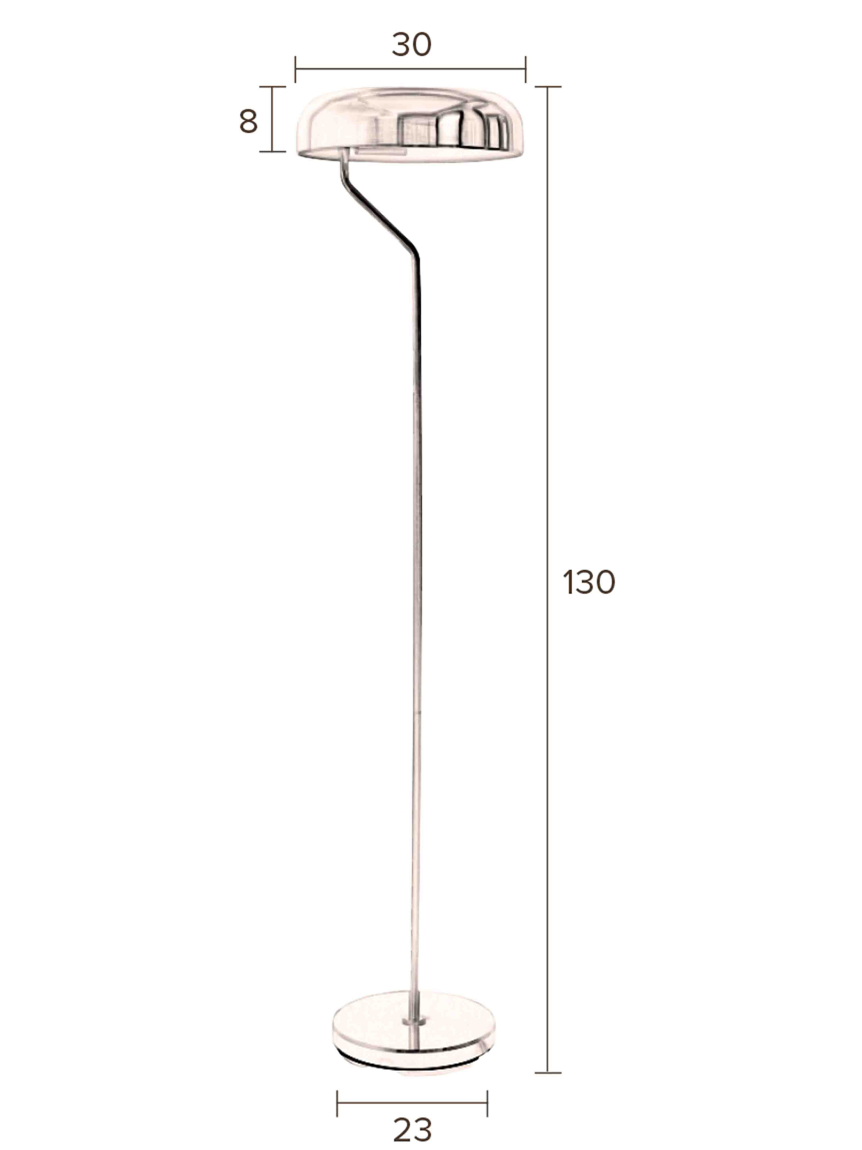 Eclipse Floor Lamp - 2 Colour Options