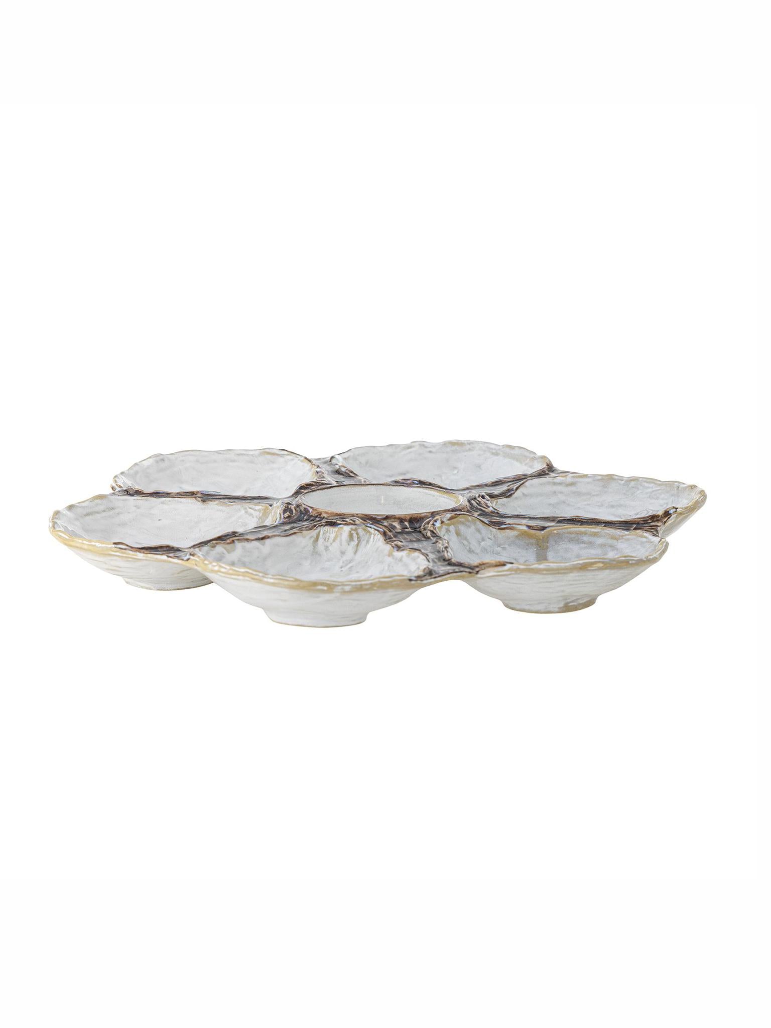 Maro Tray, Grey, Stoneware