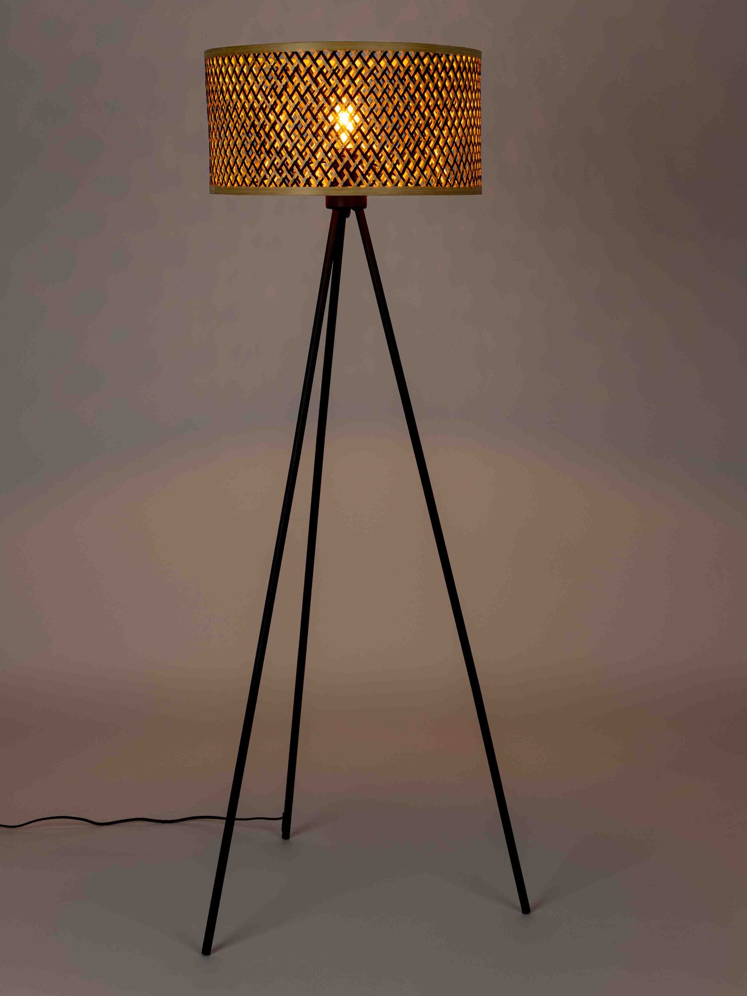 Isla Bamboo Floor Lamp