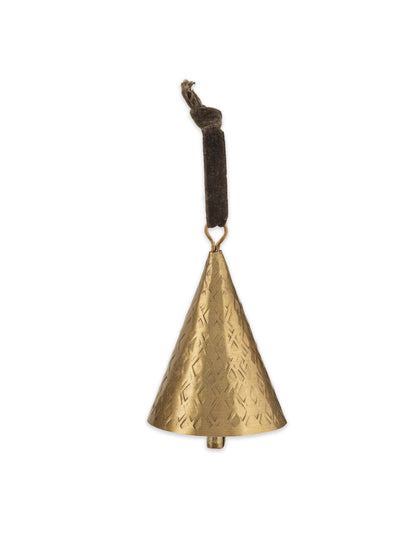 Manya Brass Hammered Metal Bells - 3 Styles Available