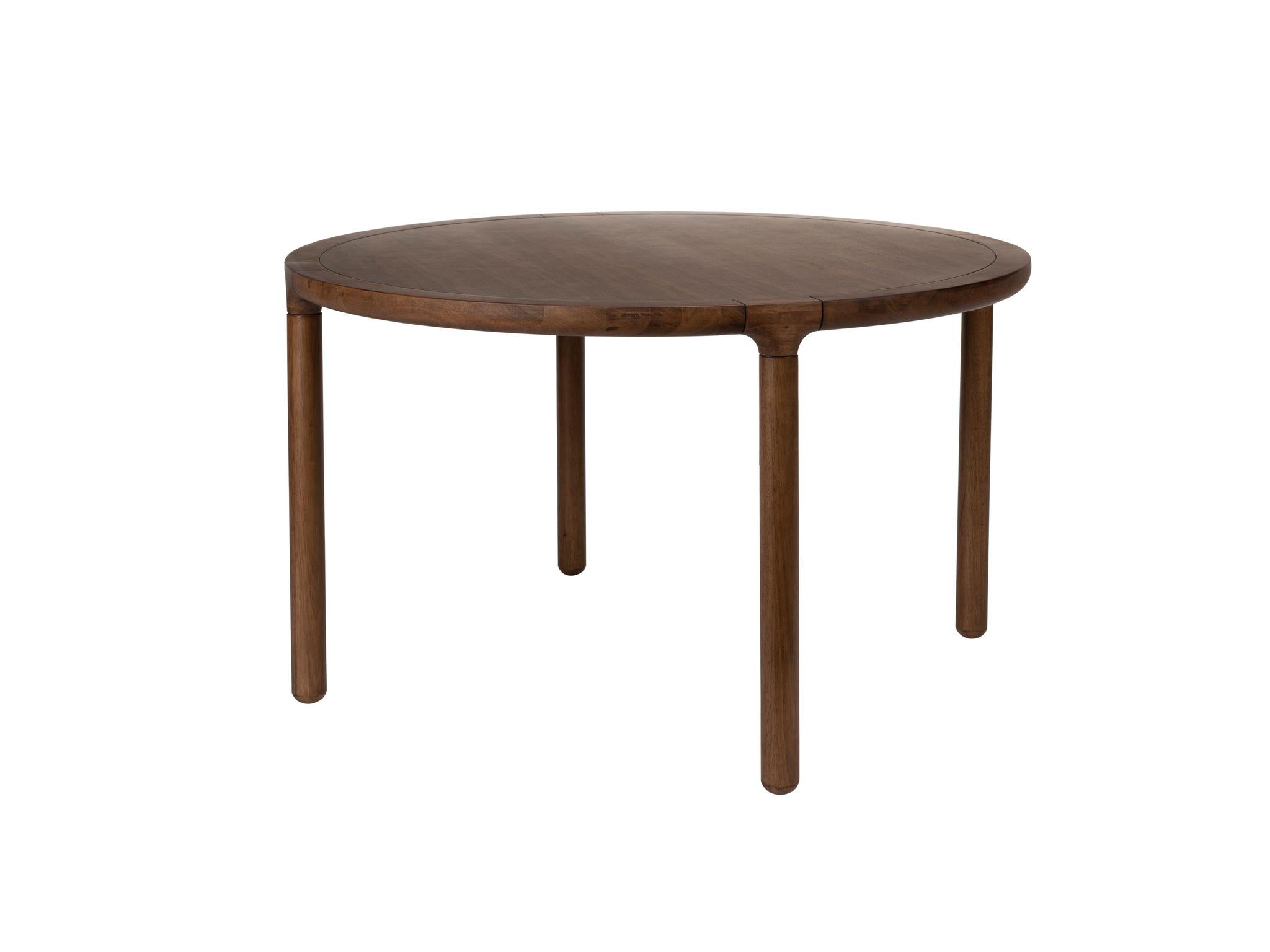 Storm Ash Wooden Round Dining Table