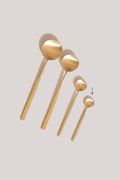 Wabi Brass Coffee Spoon, sold separately