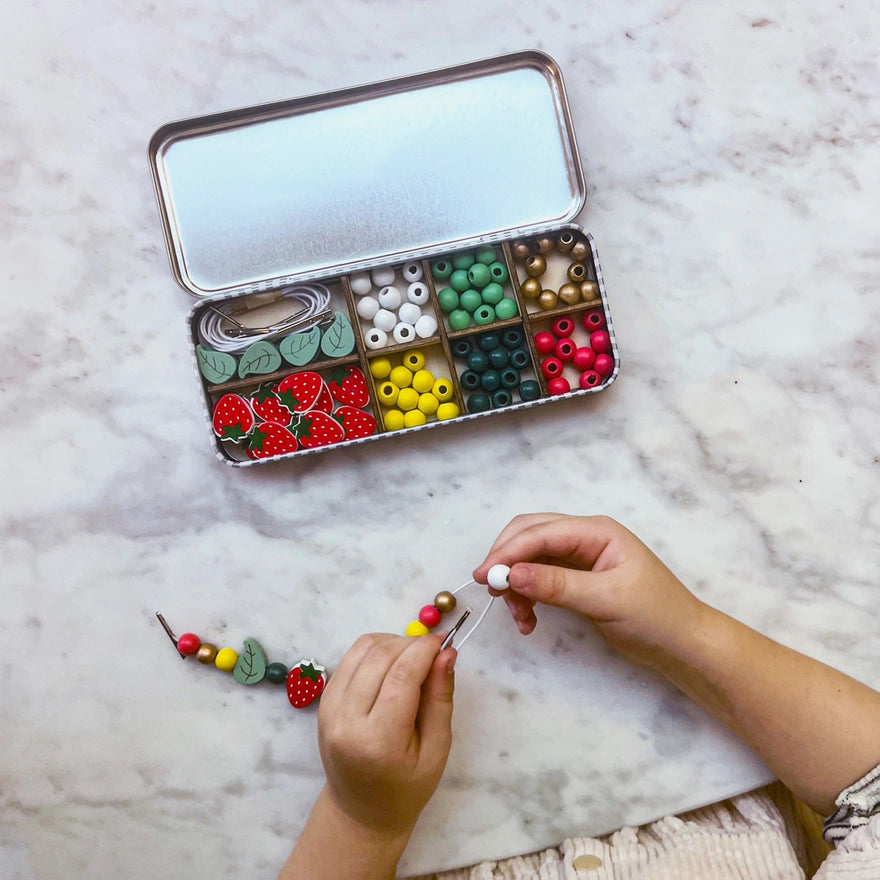 Strawberry Bracelet Bead Kit