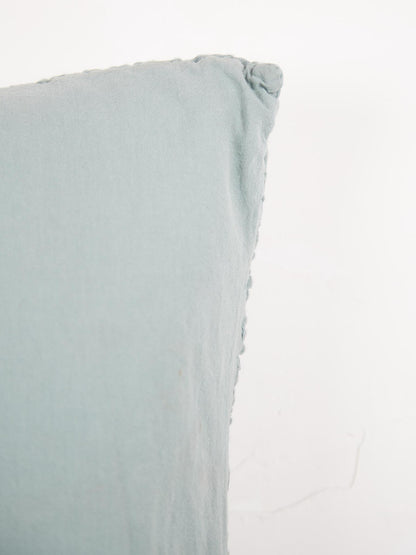 Tana Stonewashed Bed Cushion Vert de Gris