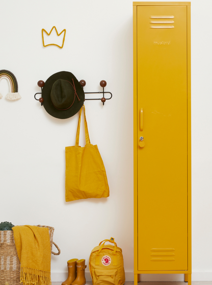 The Skinny Mustard Made Locker in Mustard