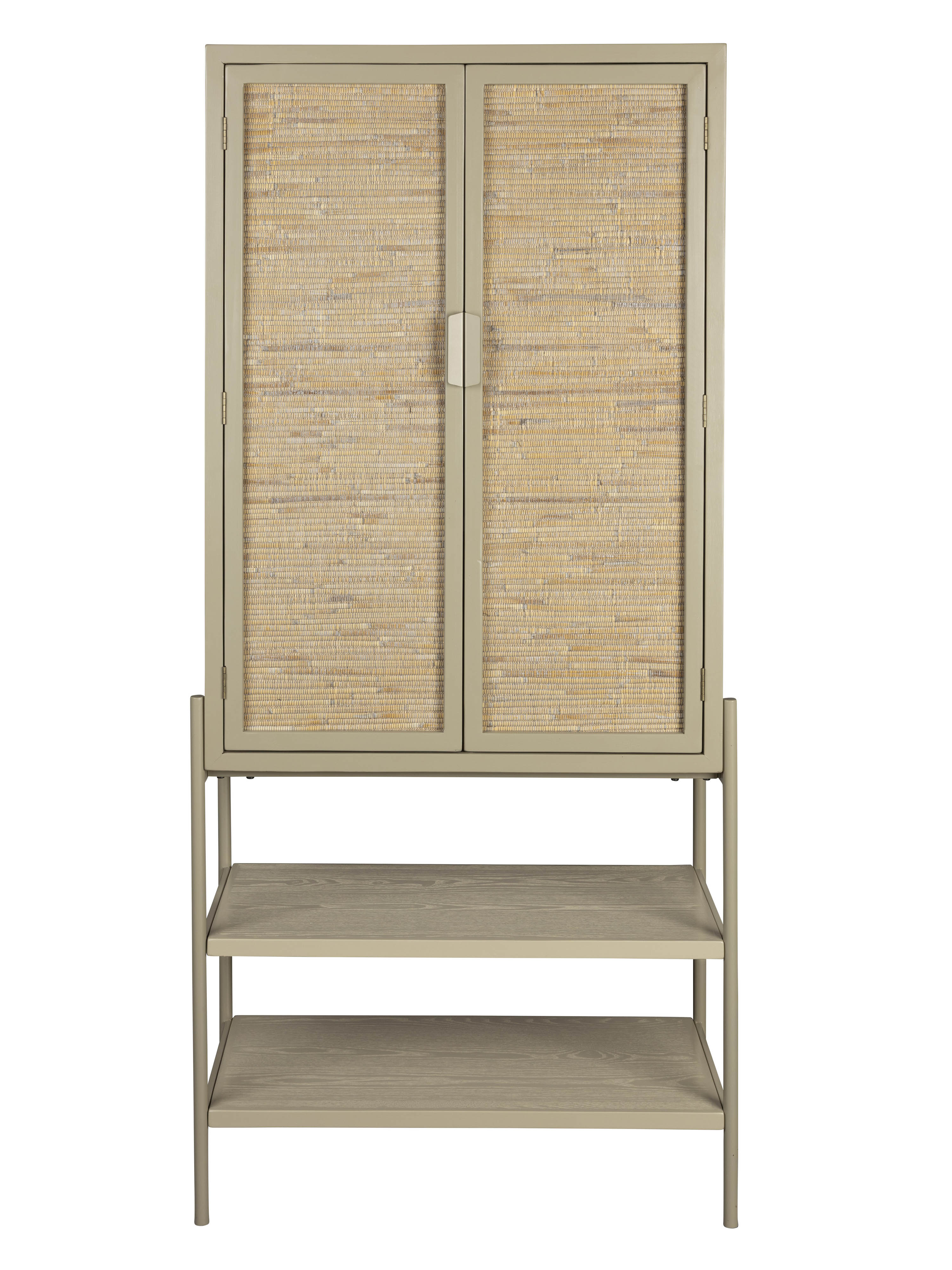 Yasu Tall Cabinet - Beige